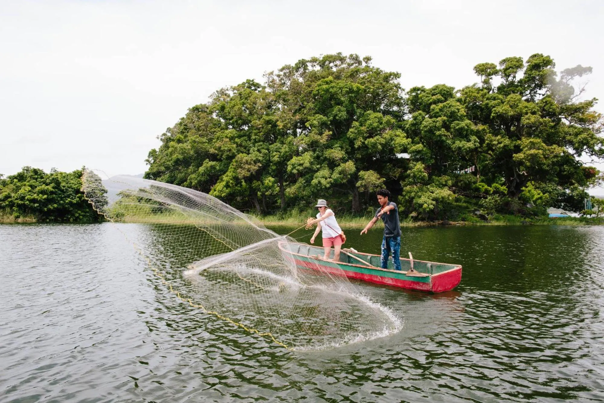 Fishing in Isleta El Espino Ecolodge