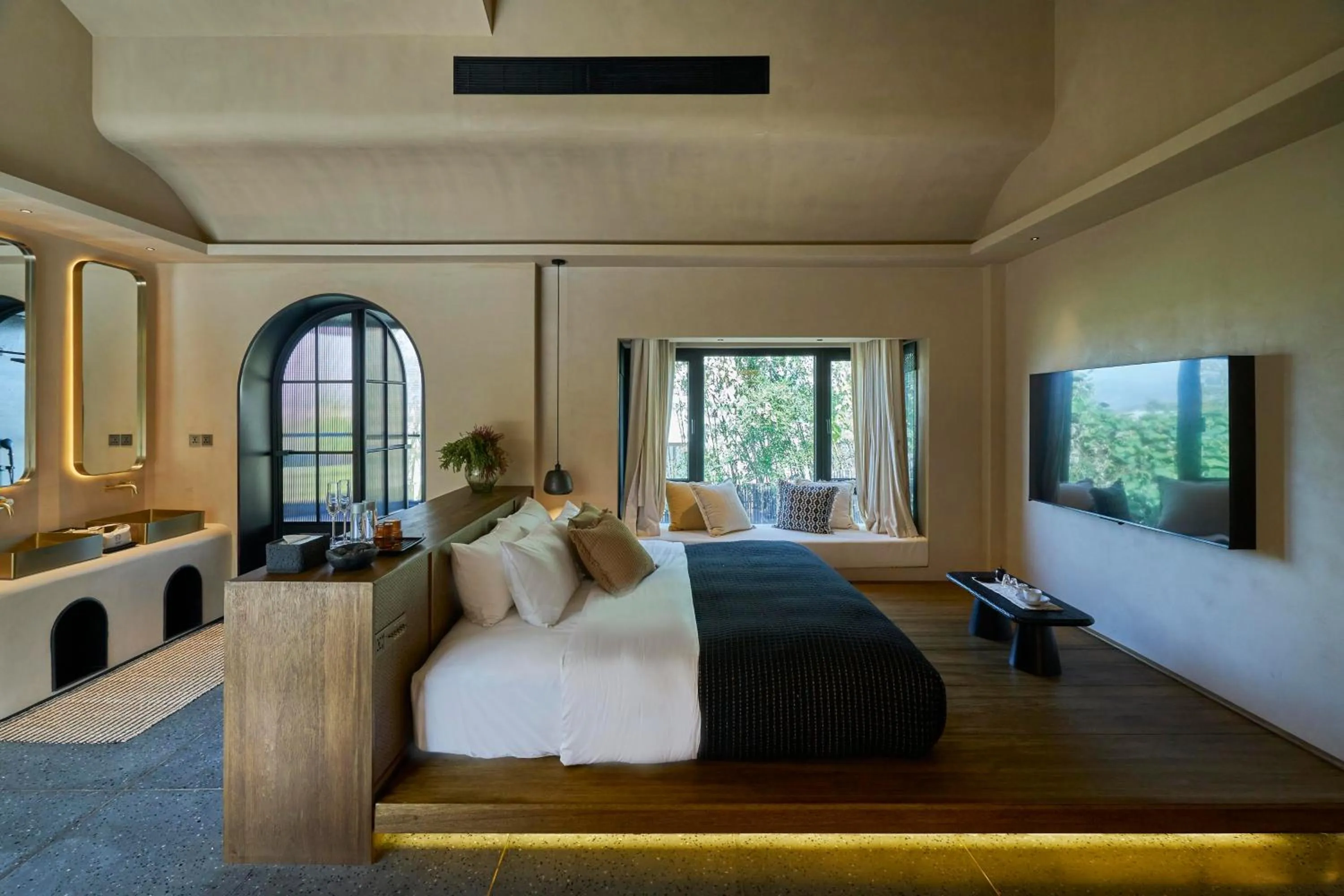 Photo of the whole room in Anji ke gamer wild luxury Resort villa