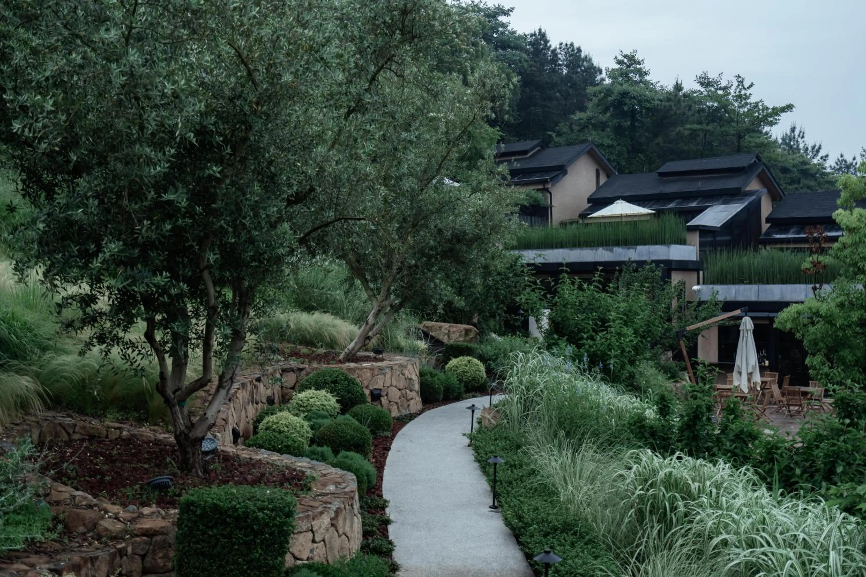 Property building in Anji ke gamer wild luxury Resort villa