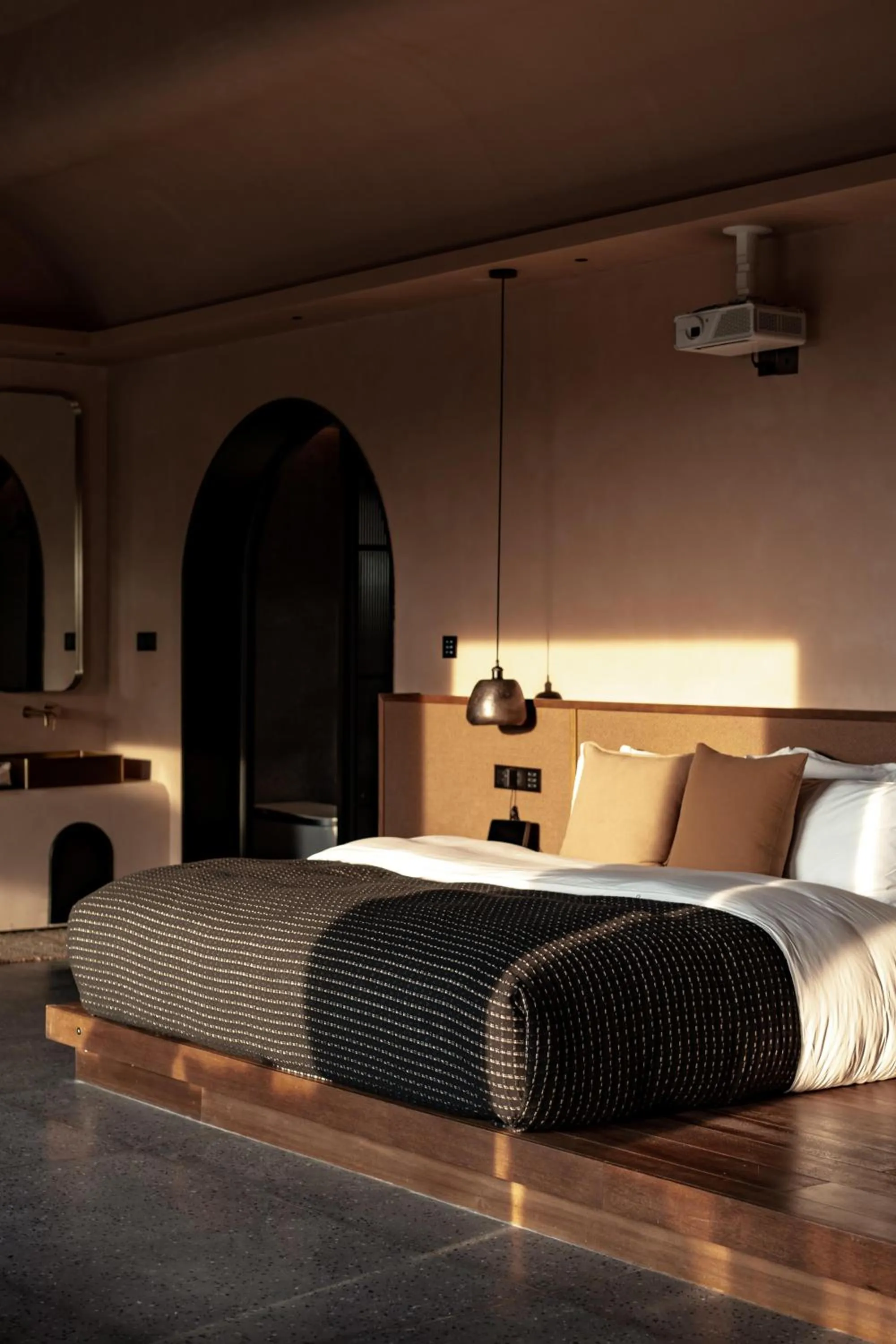 Bed in Anji ke gamer wild luxury Resort villa