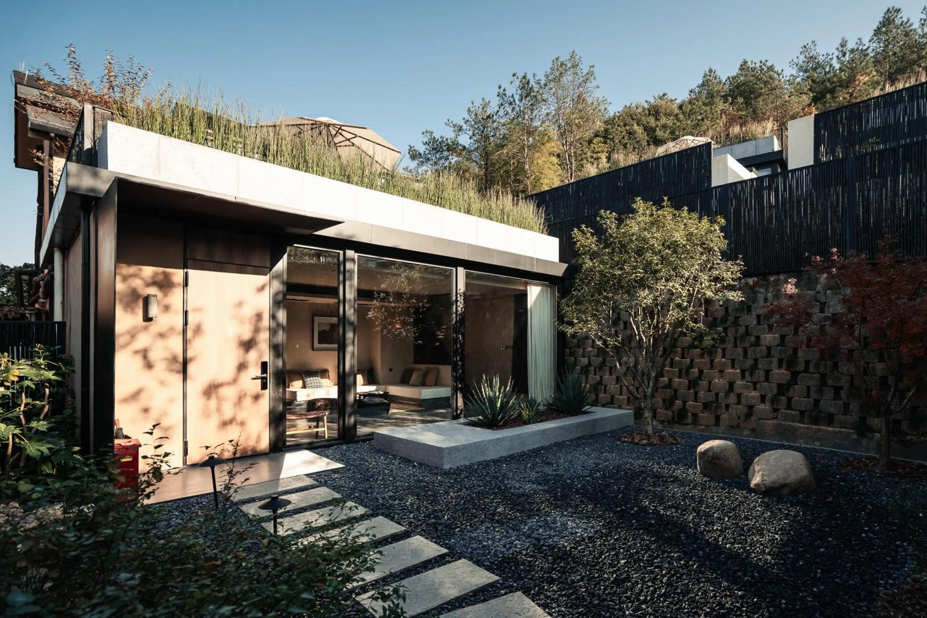 Garden in Anji ke gamer wild luxury Resort villa