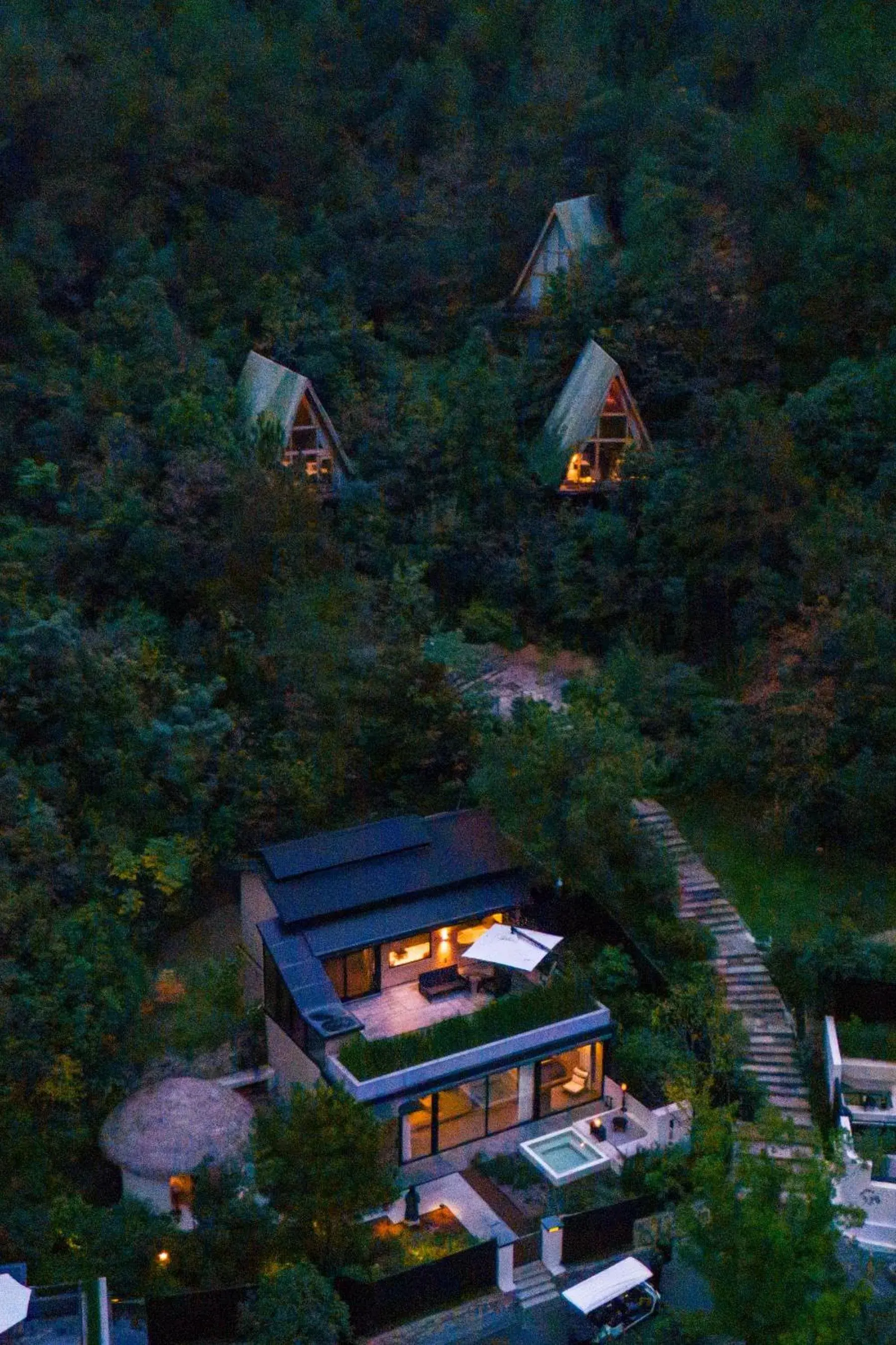 Property building in Anji ke gamer wild luxury Resort villa Property building in Anji ke gamer wild luxury Resort villa