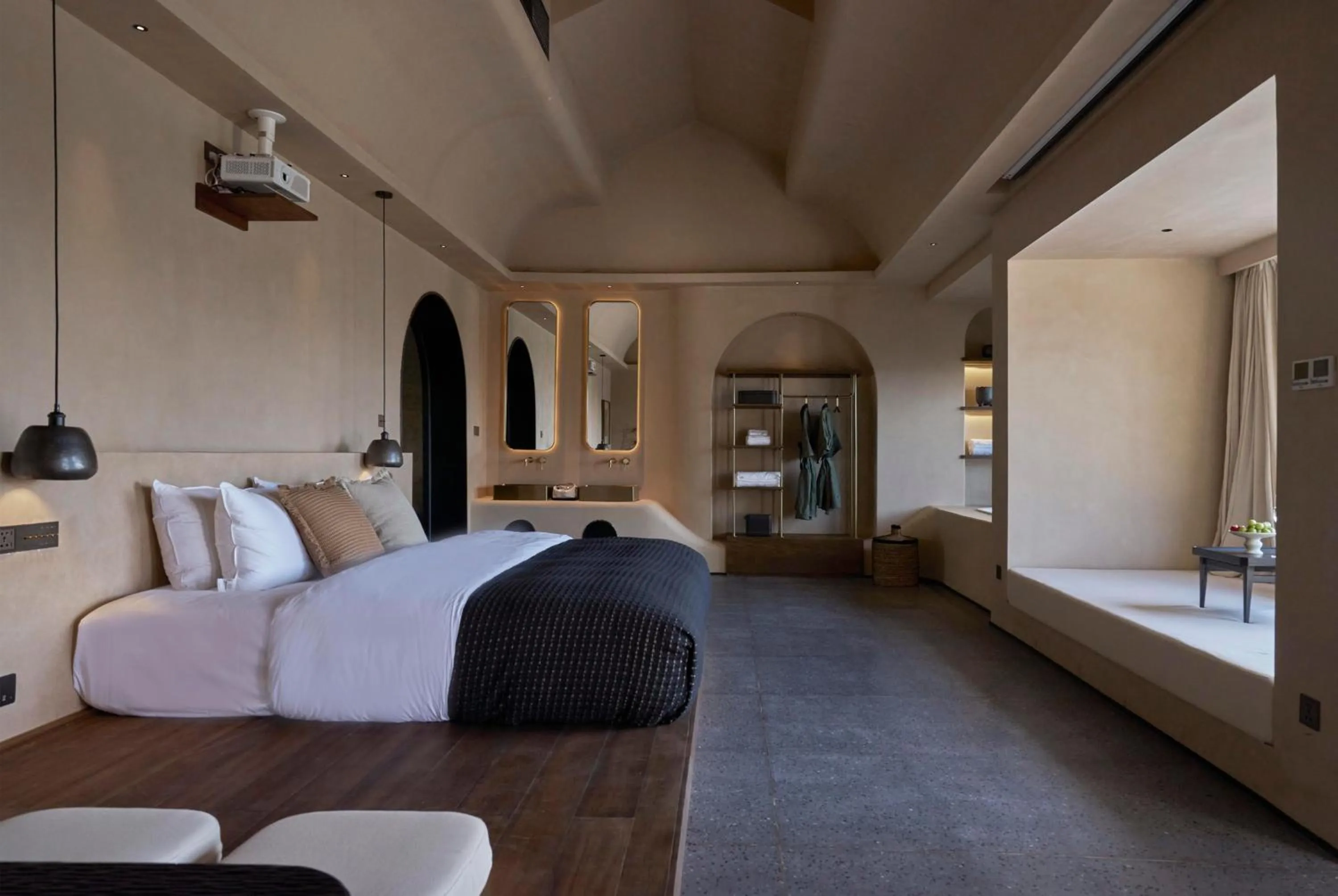 Bed in Anji ke gamer wild luxury Resort villa