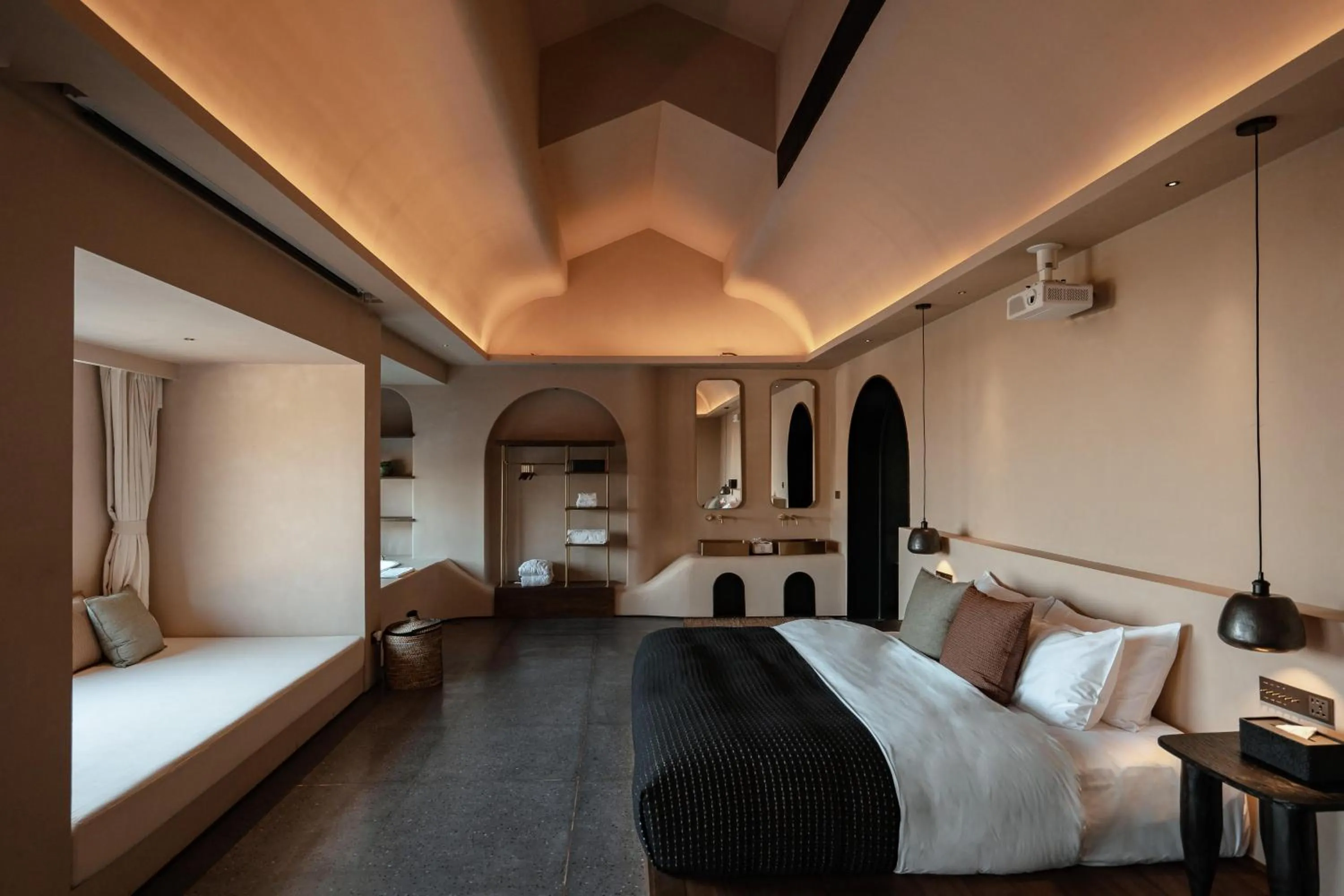 Photo of the whole room, Bed in Anji ke gamer wild luxury Resort villa