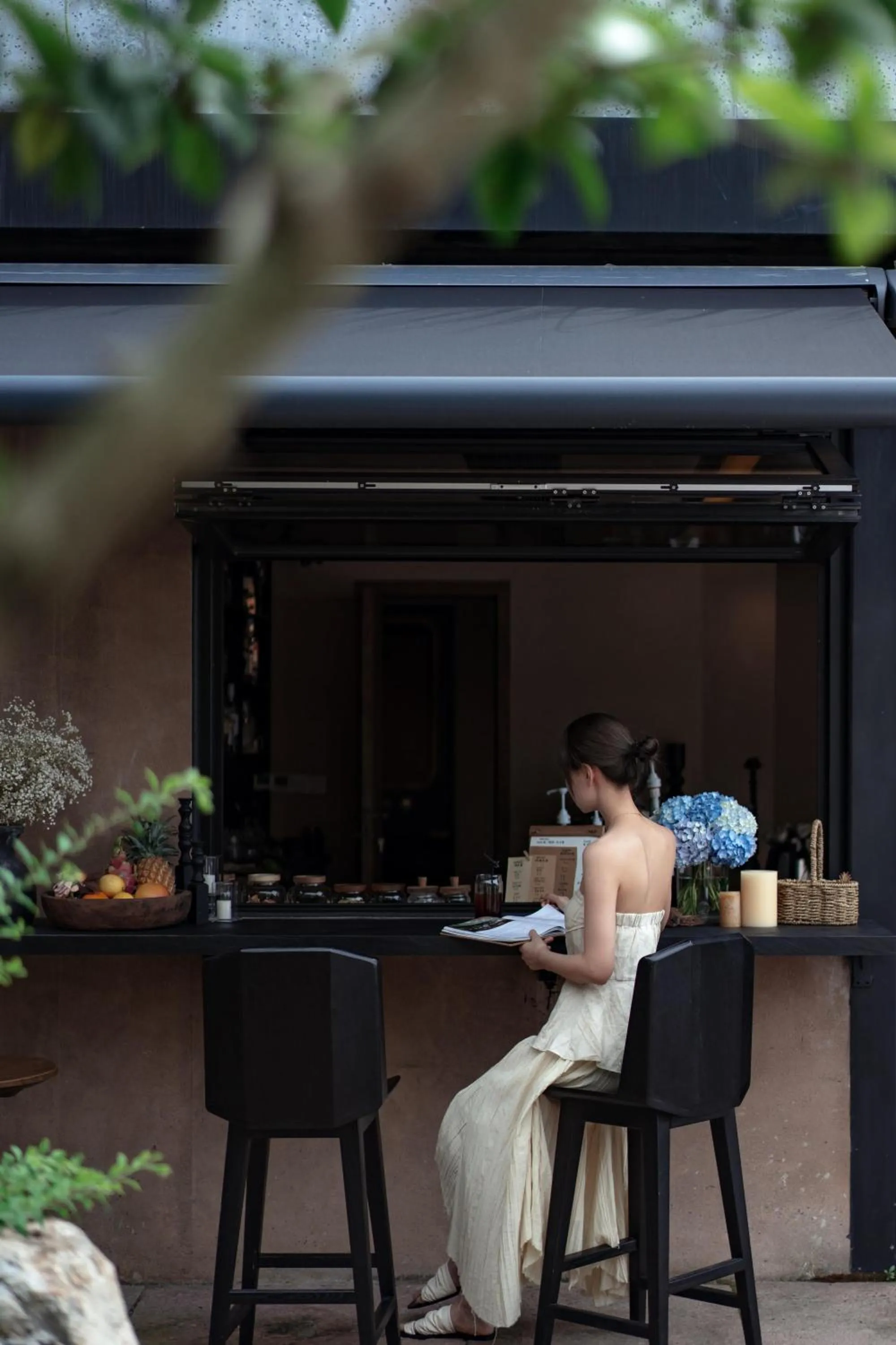 Lounge or bar in Anji ke gamer wild luxury Resort villa