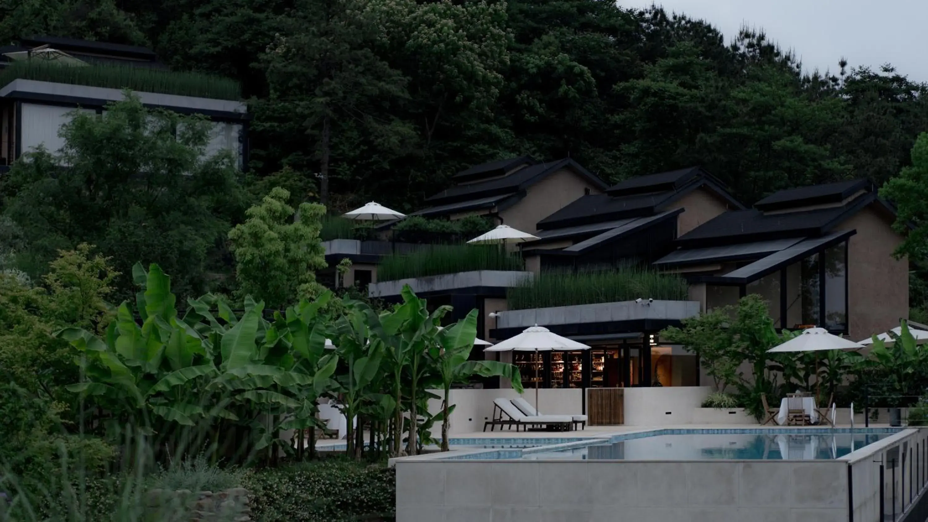 Swimming pool in Anji ke gamer wild luxury Resort villa Swimming pool in Anji ke gamer wild luxury Resort villa