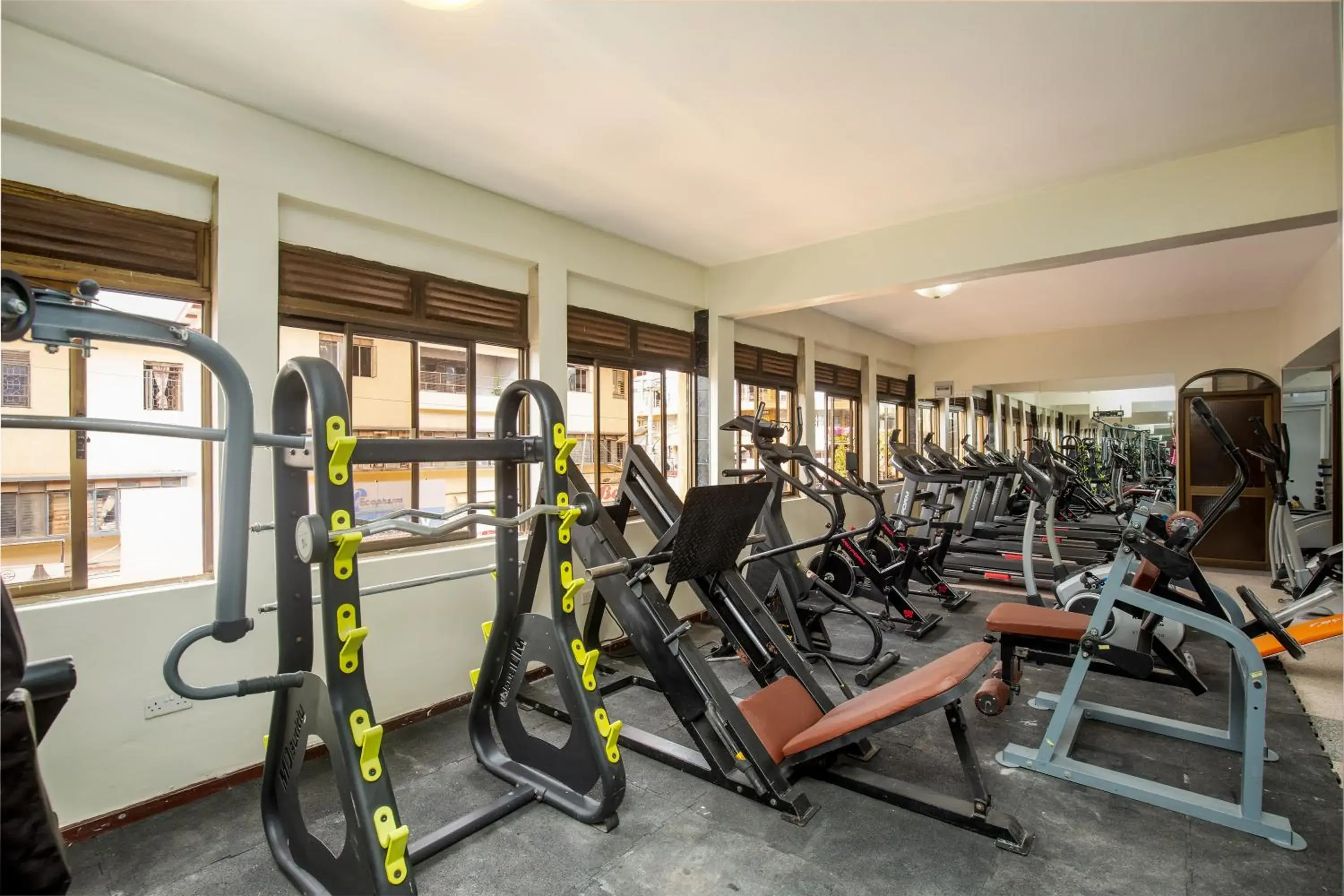 Fitness centre/facilities in Holiday Express Hotel Kampala Fitness centre/facilities in Holiday Express Hotel Kampala