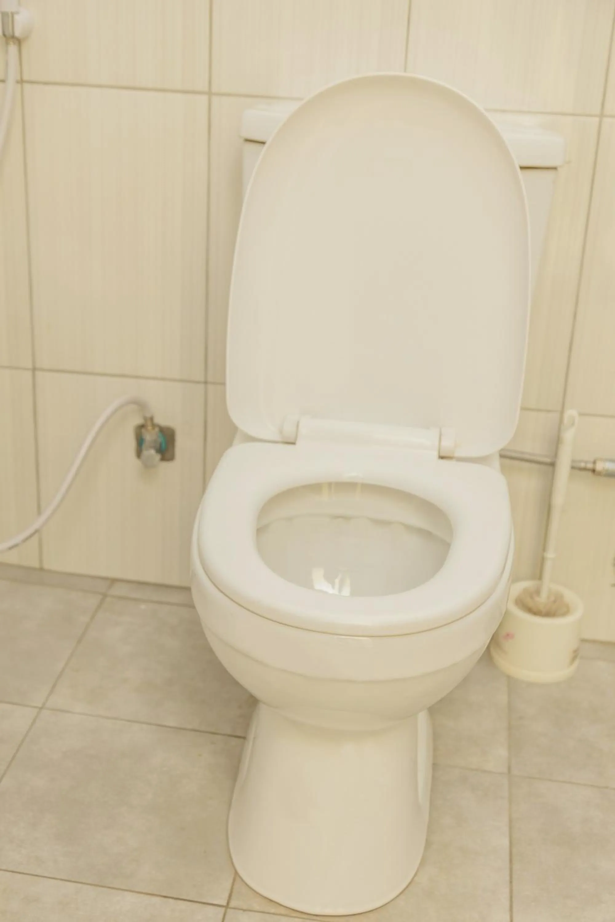 Toilet in Holiday Express Hotel Kampala