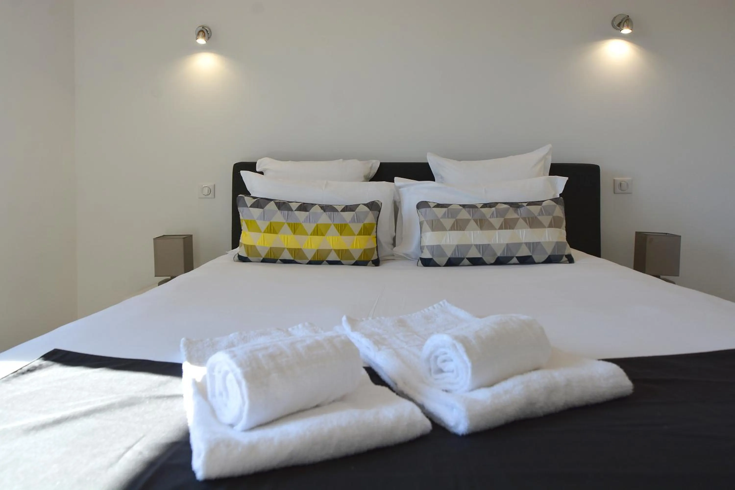 Bedroom, Bed in Les Terrasses Du Grand Large