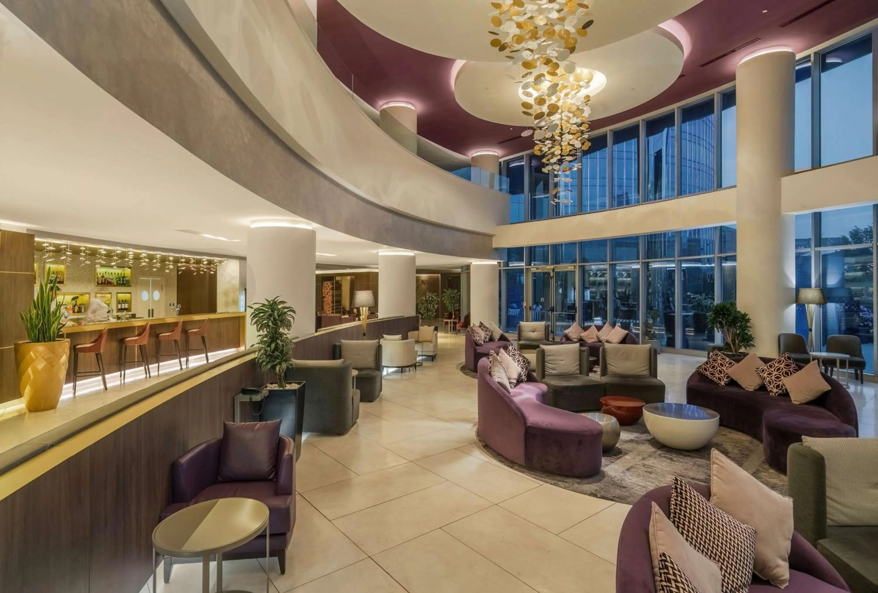 Lobby or reception in DoubleTree by Hilton Yerevan City Centre