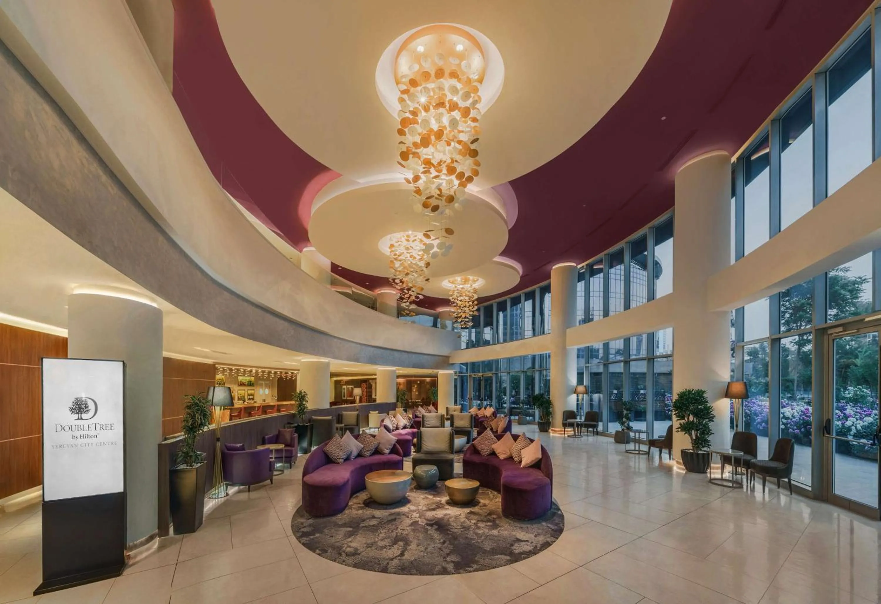 Lobby or reception in DoubleTree by Hilton Yerevan City Centre