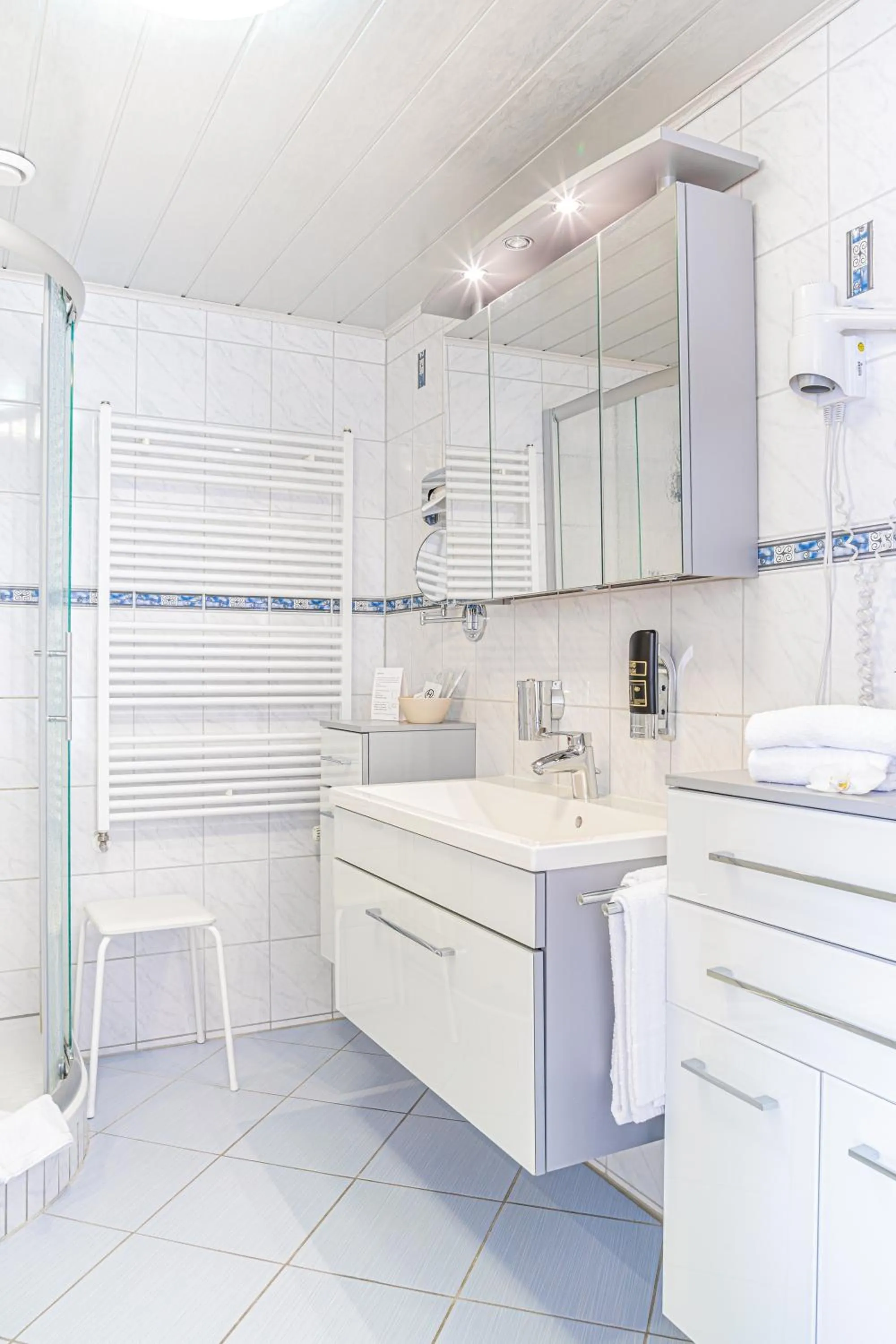 Bathroom in Hotel Elbpromenade