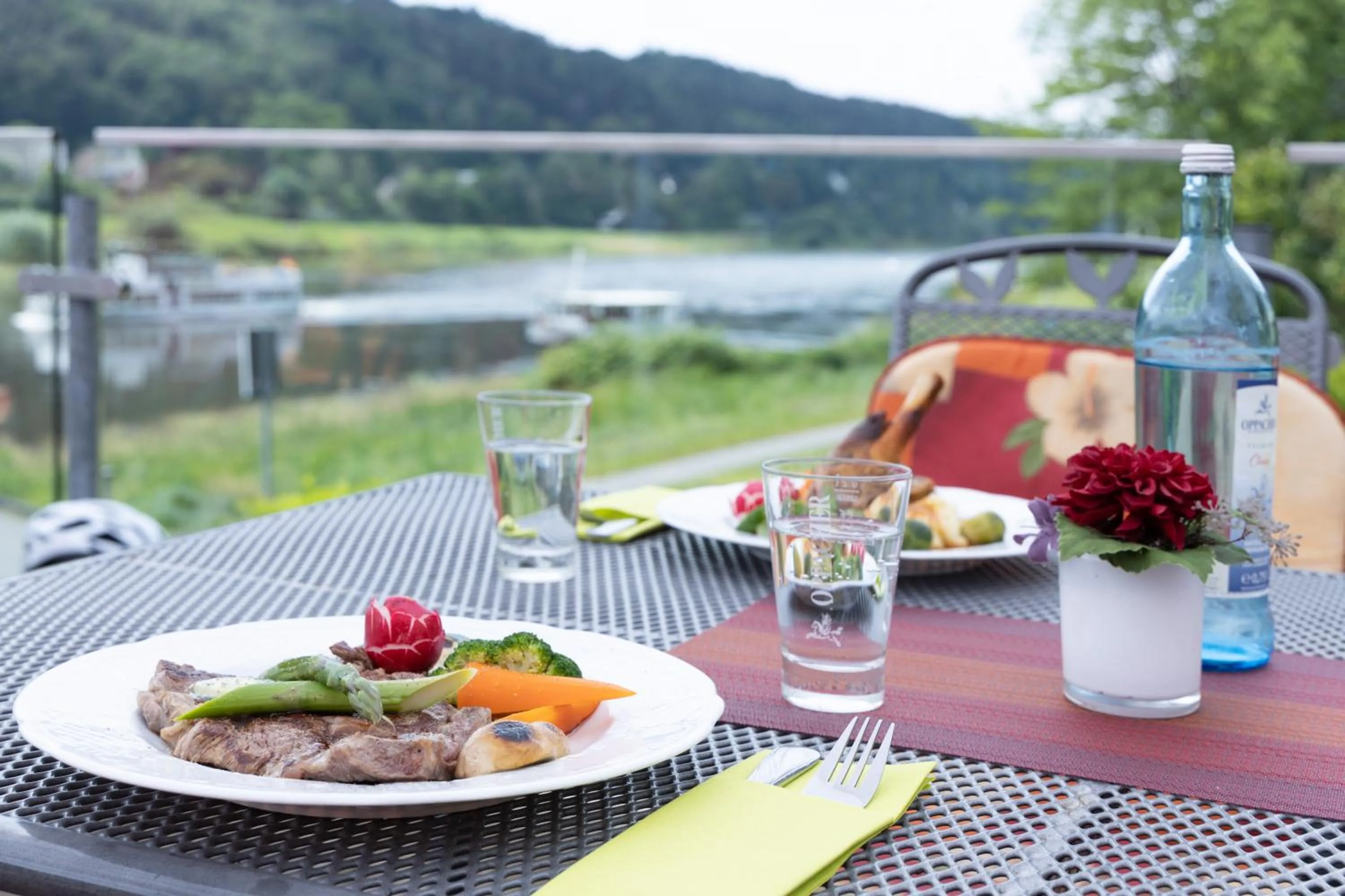 Food close-up in Hotel Elbpromenade