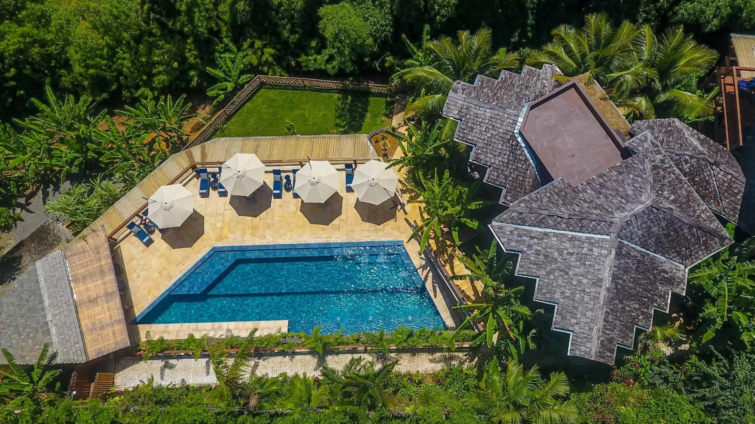 Bird's eye view in Chocolate Hotel