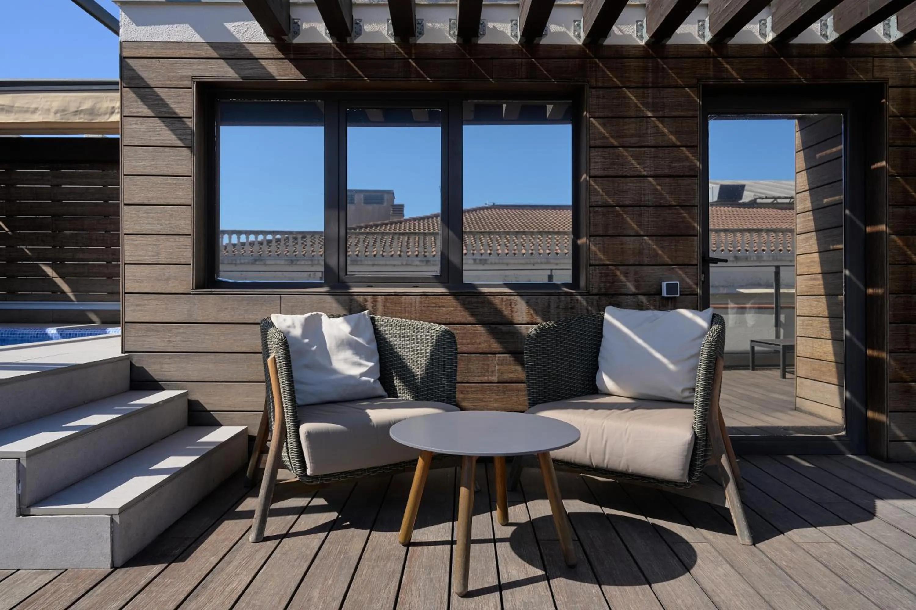 Patio in Catalonia Port