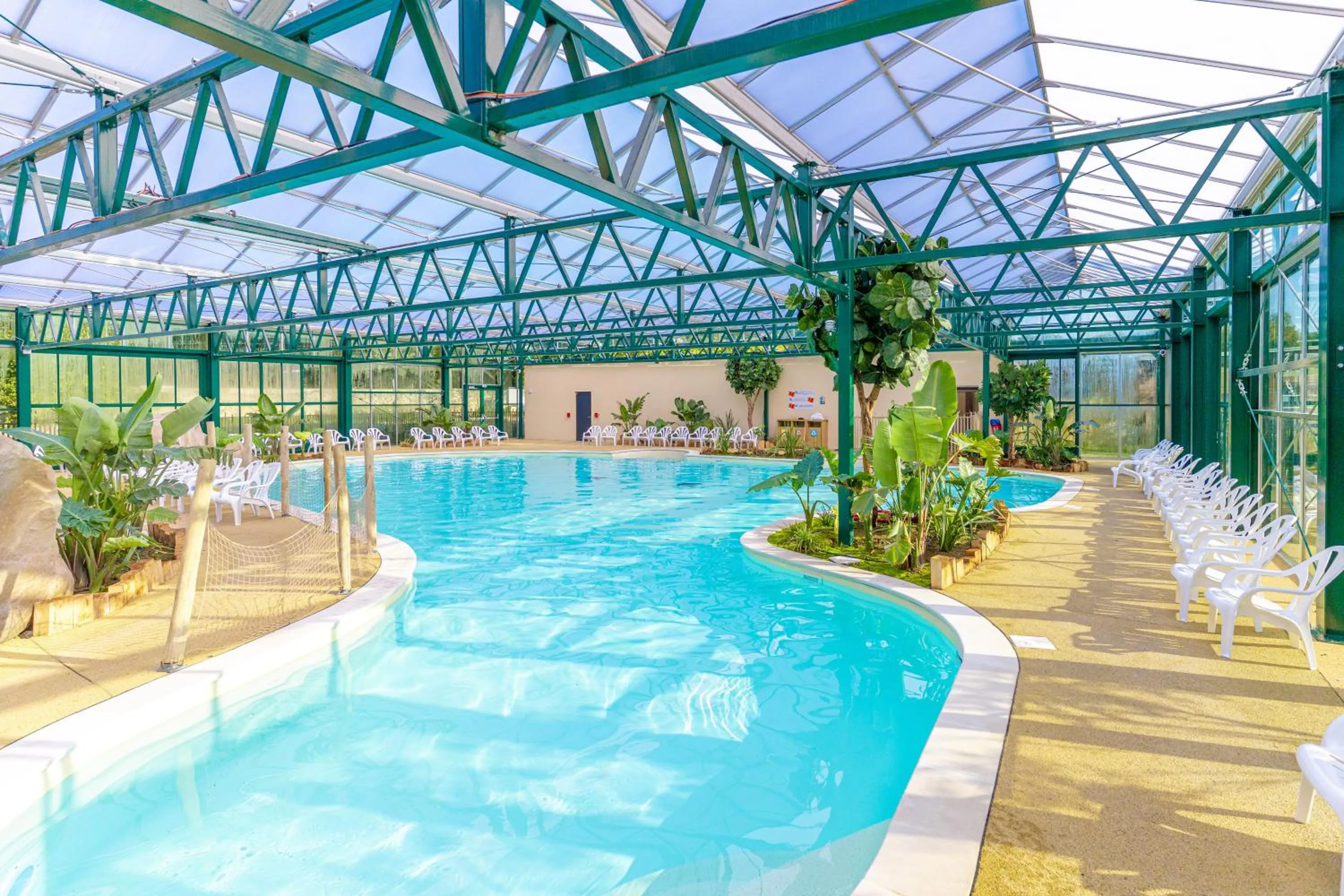 Aqua park in Camping Le Parc de Paris