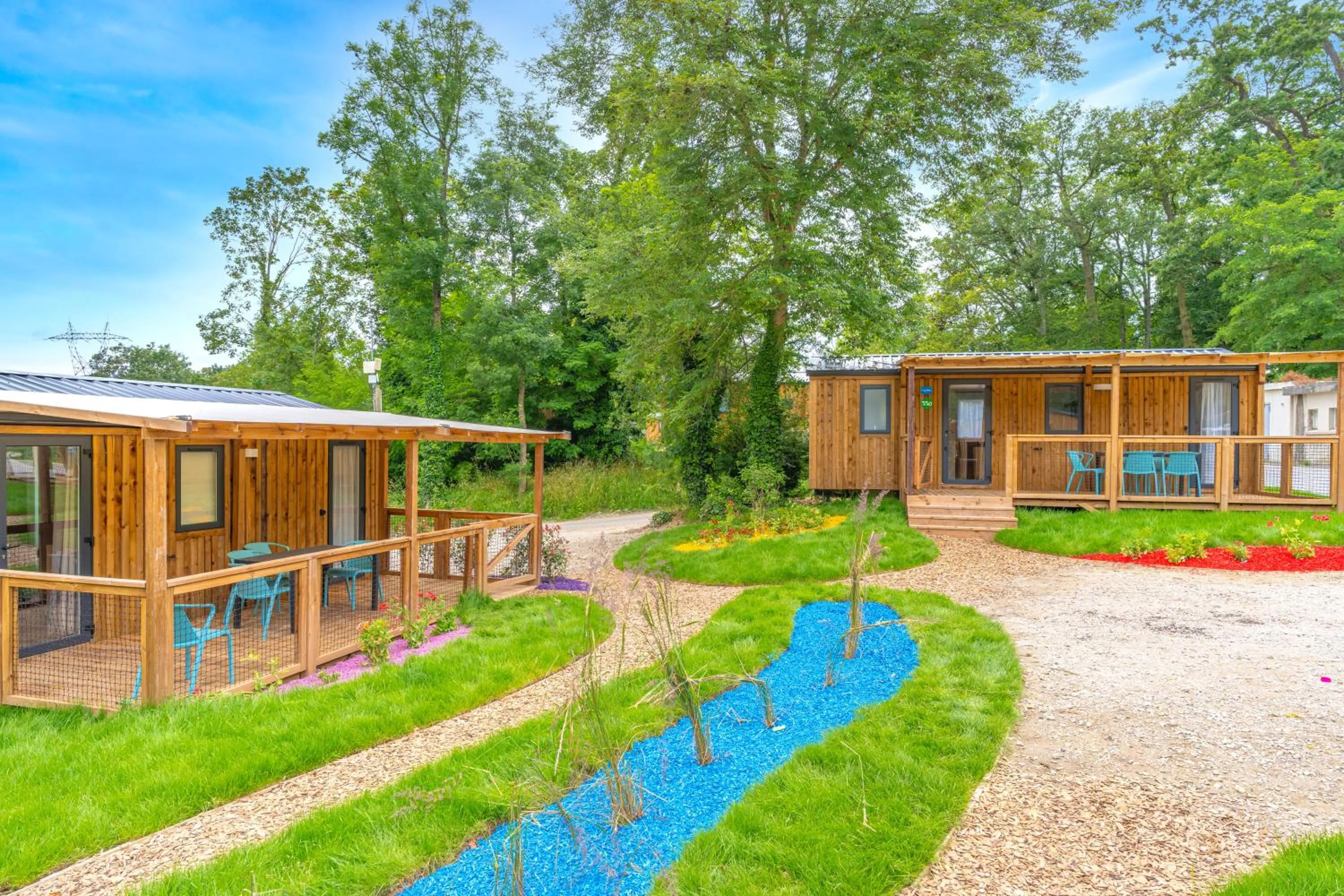 Spring in Camping Le Parc de Paris