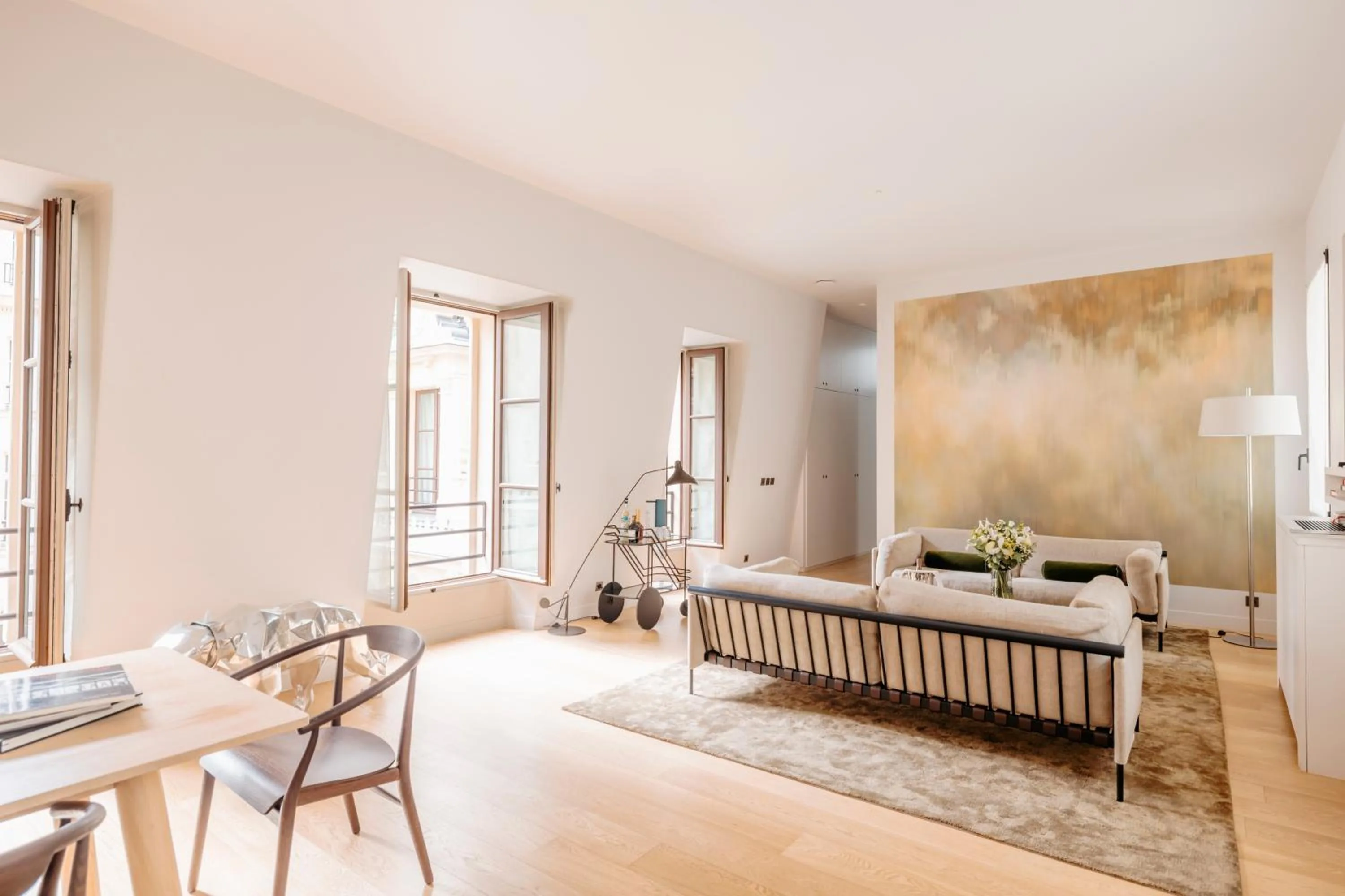 Bed in Hotel de Pourtales