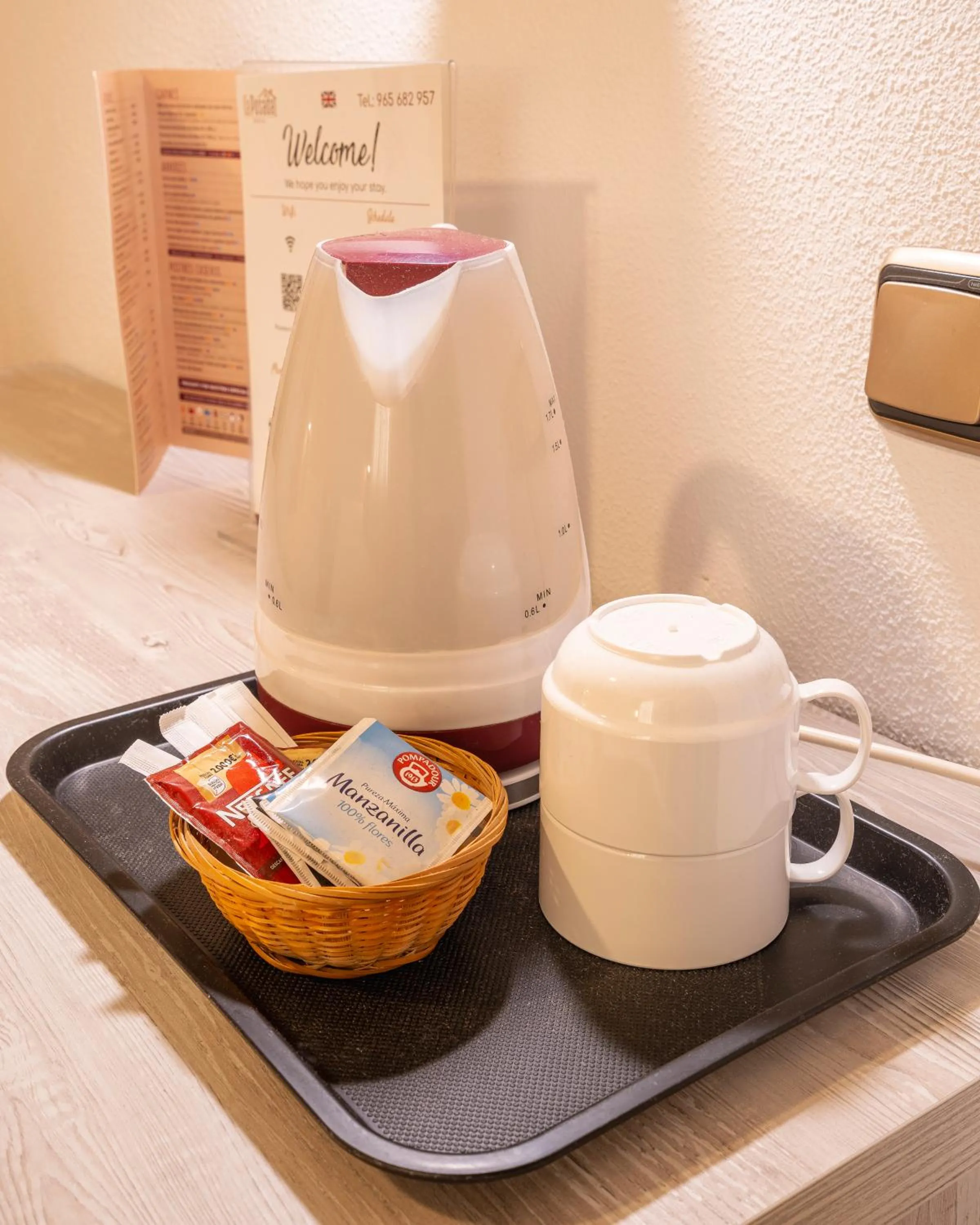 Coffee/tea facilities in Hostal La Posada