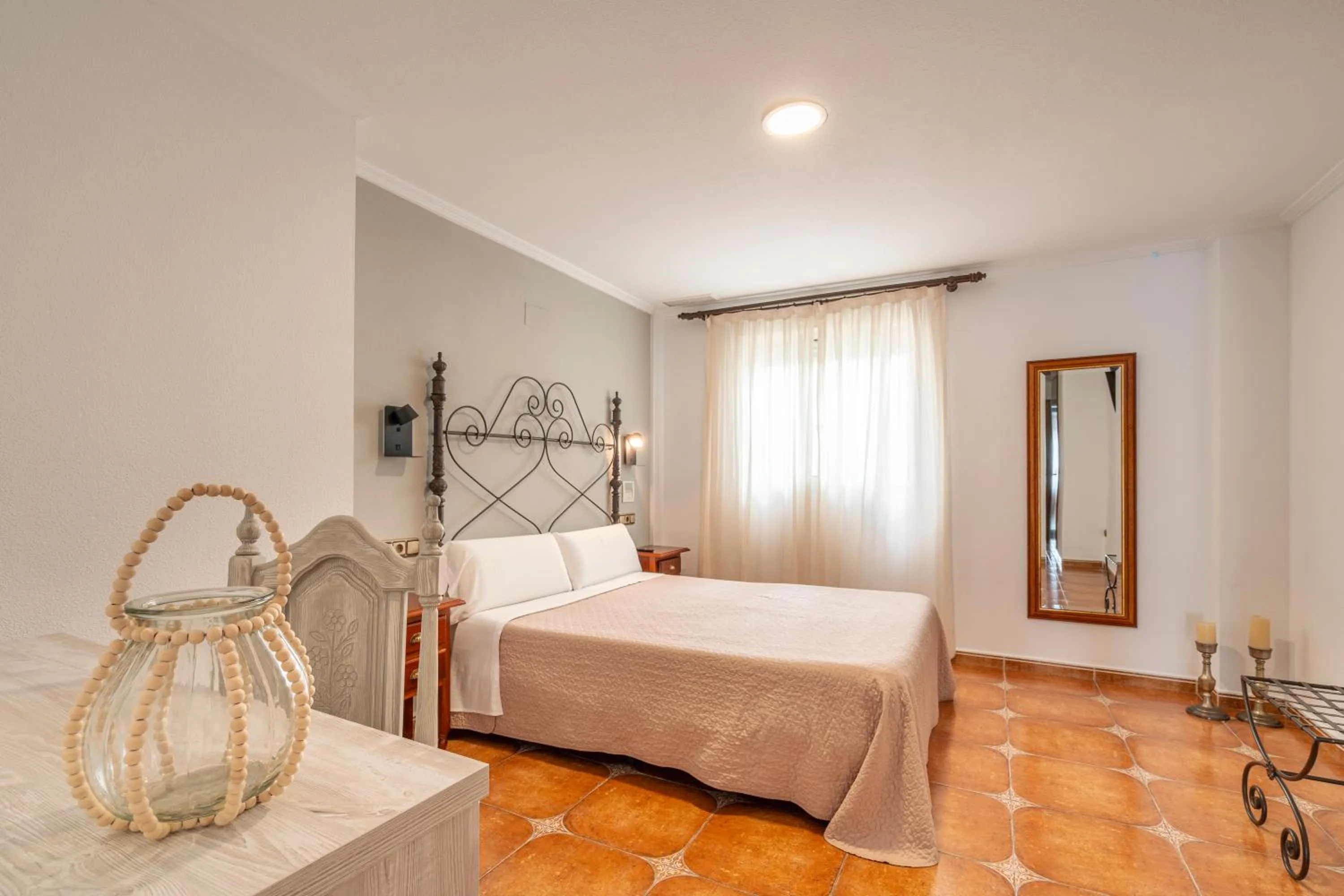 Bed in Hostal La Posada