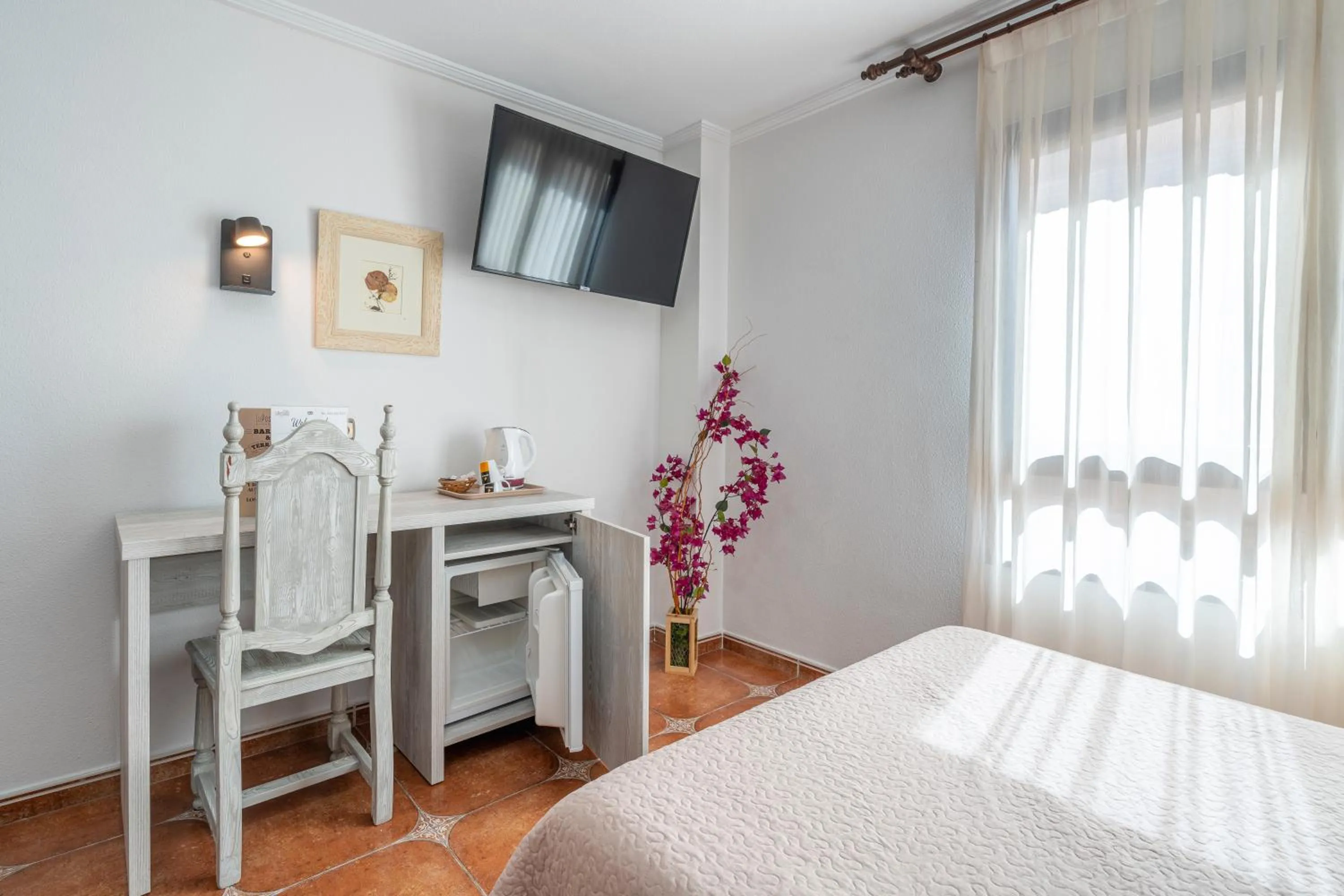 Bed in Hostal La Posada