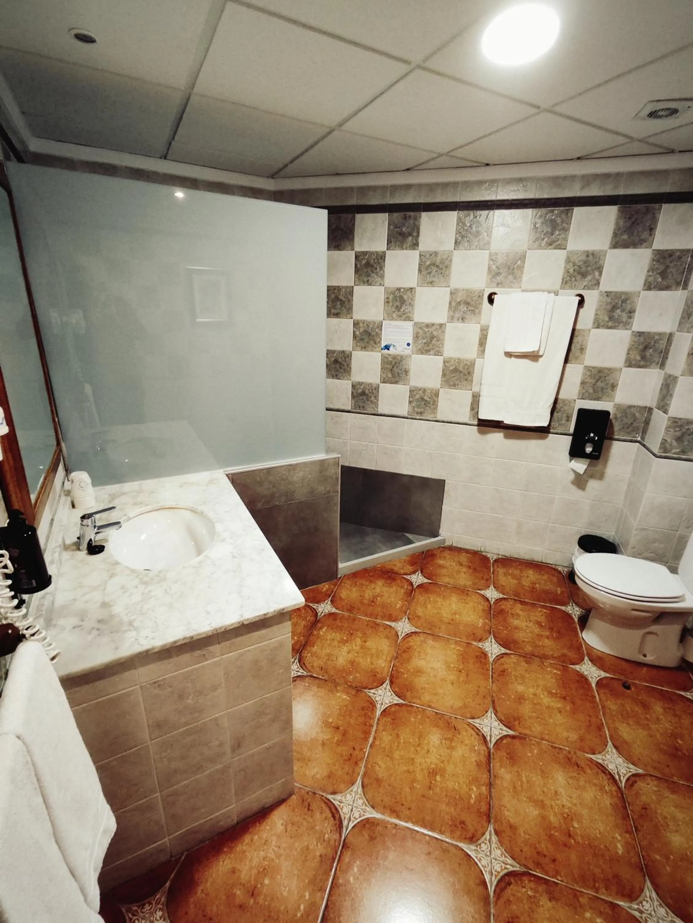 Bathroom in Hostal La Posada