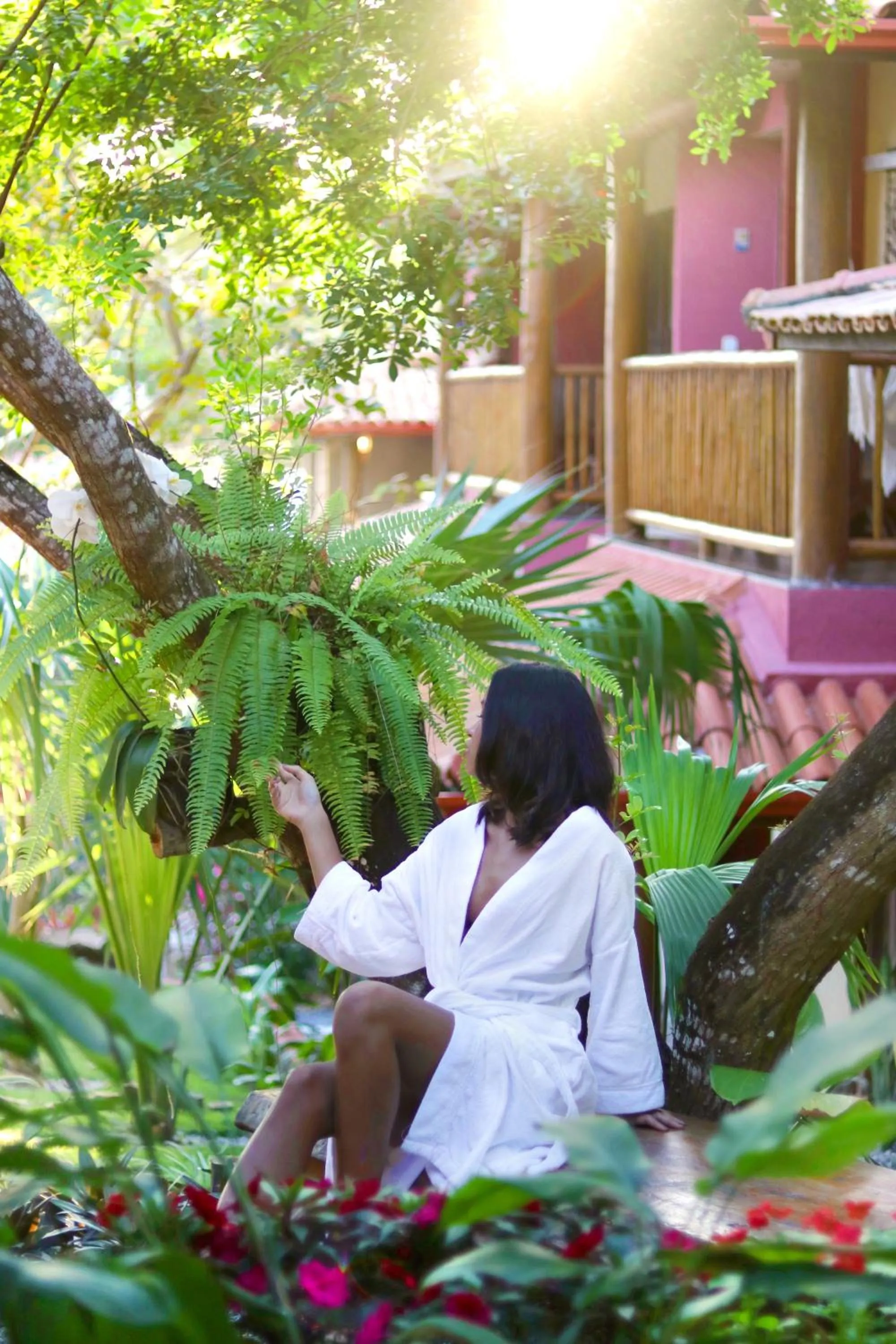 Garden in Paraíso Ecológico Pousada & SPA