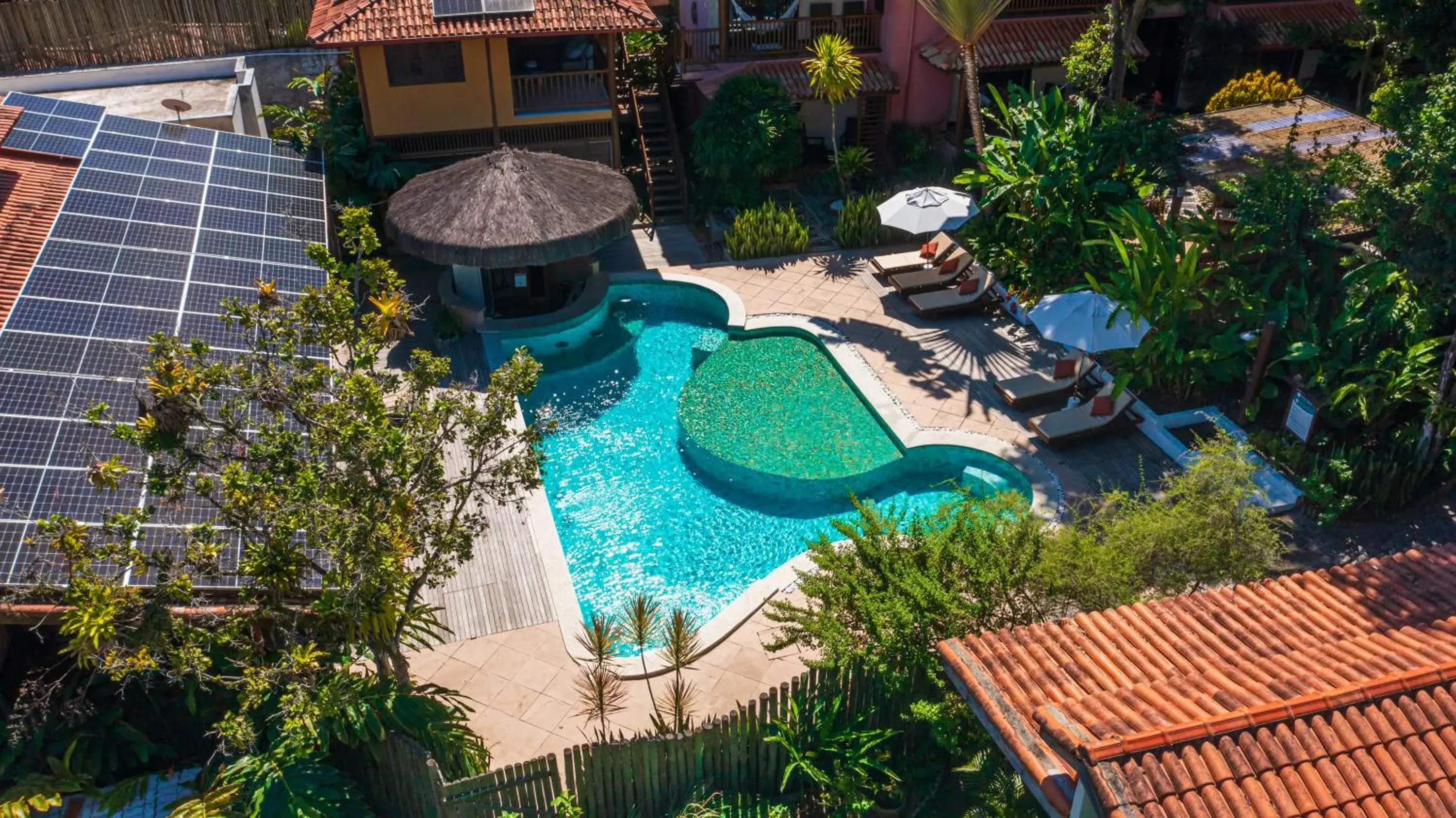 Bird's eye view in Paraíso Ecológico Pousada & SPA Bird's eye view in Paraíso Ecológico Pousada & SPA