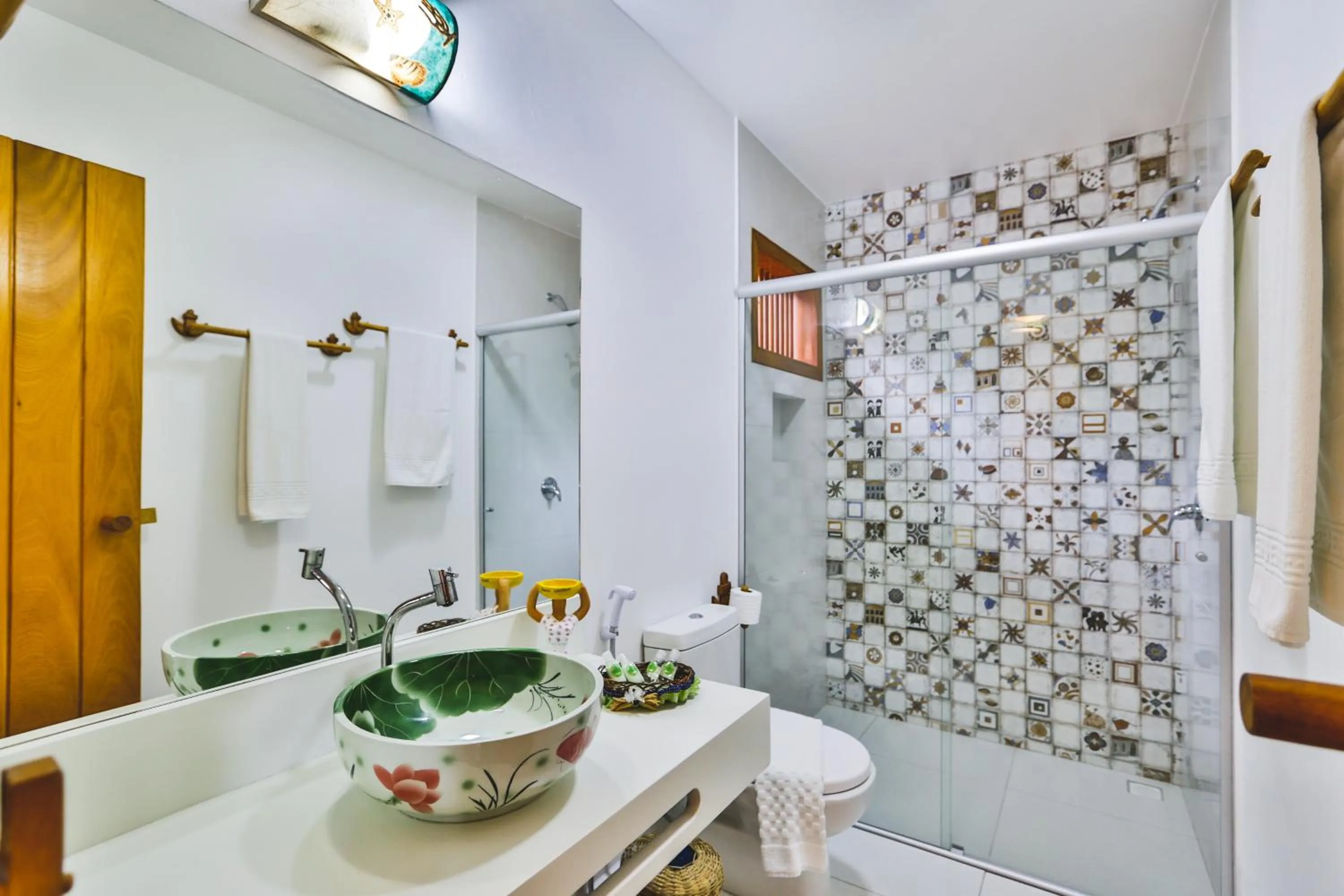 Bathroom in Paraíso Ecológico Pousada & SPA