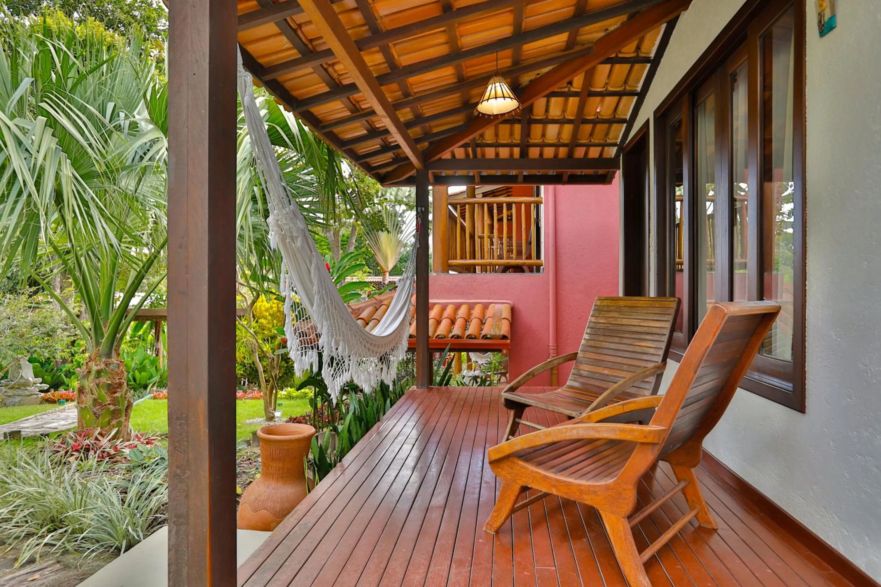 Patio in Paraíso Ecológico Pousada & SPA