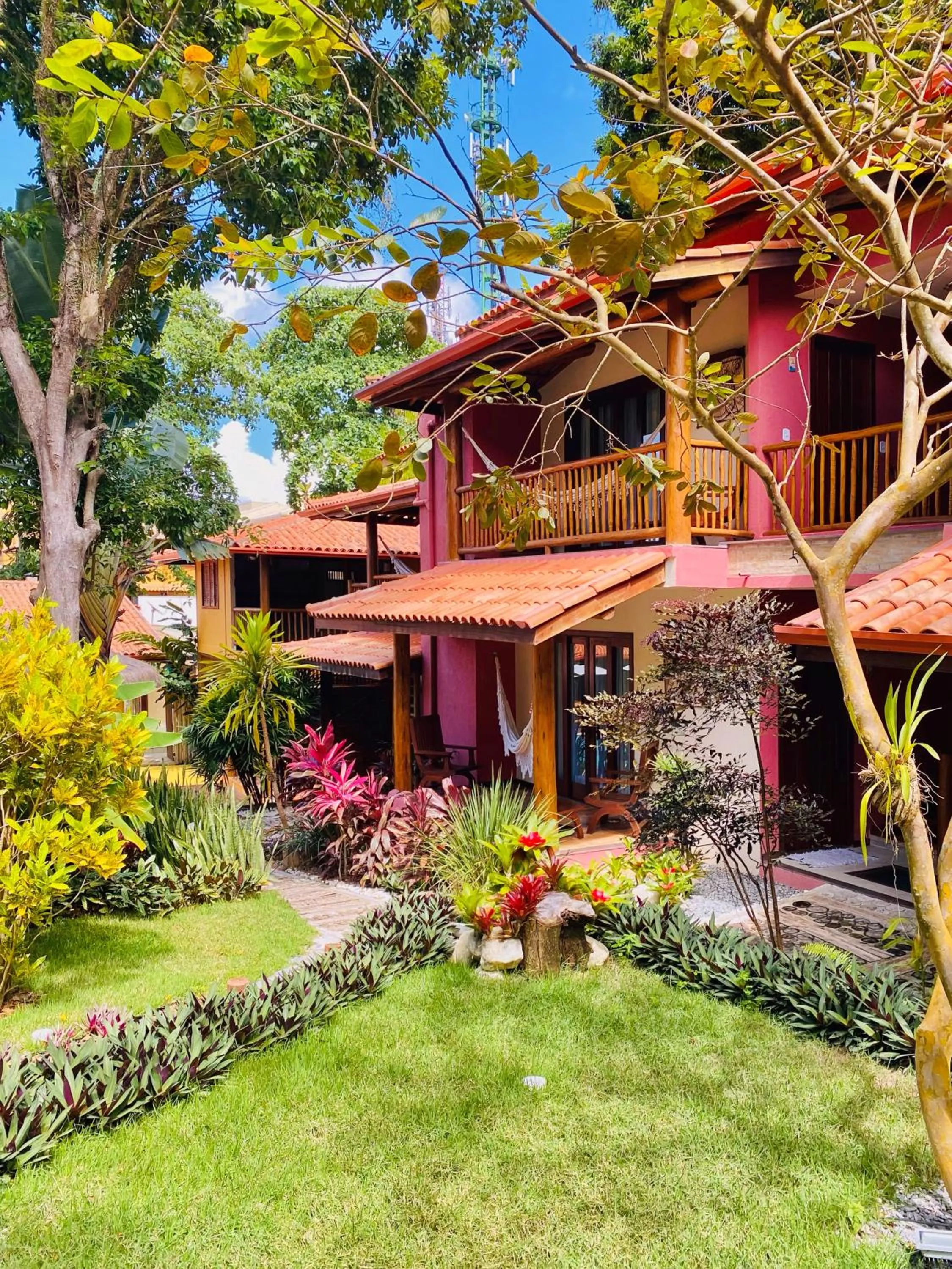 Patio in Paraíso Ecológico Pousada & SPA