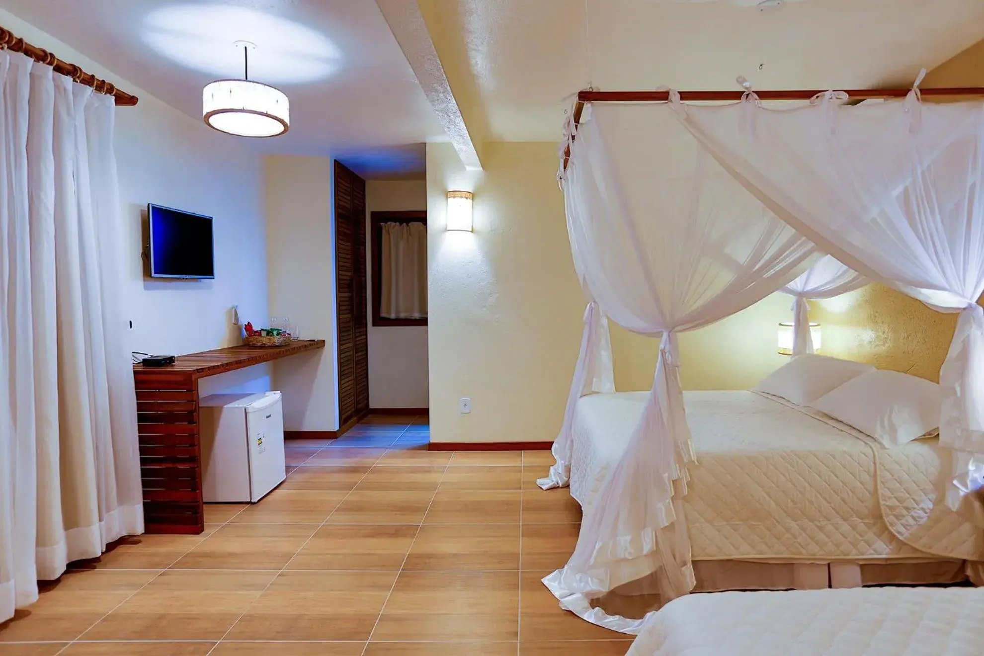 Bed in Paraíso Ecológico Pousada & SPA Bed in Paraíso Ecológico Pousada & SPA