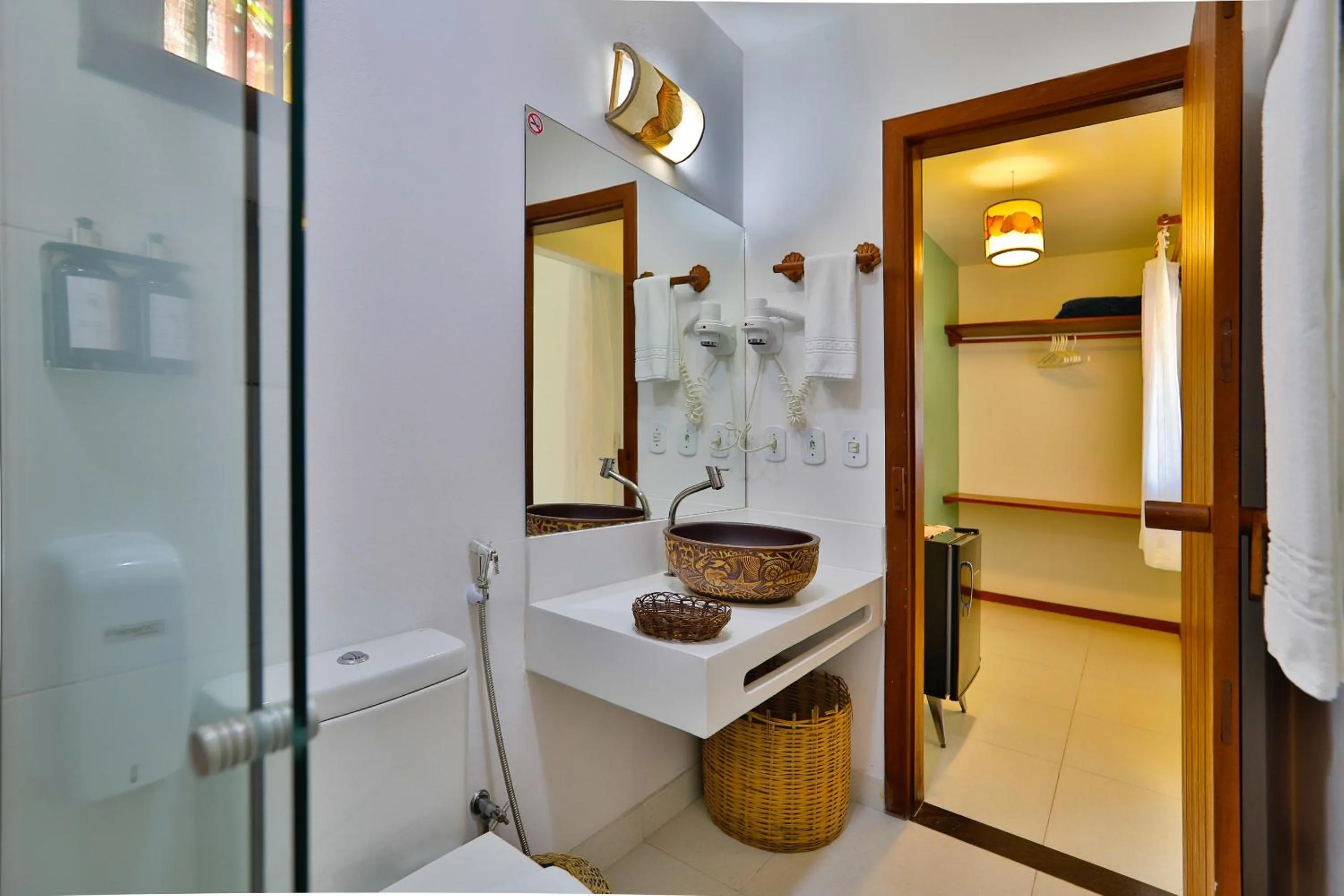 Bathroom in Paraíso Ecológico Pousada & SPA