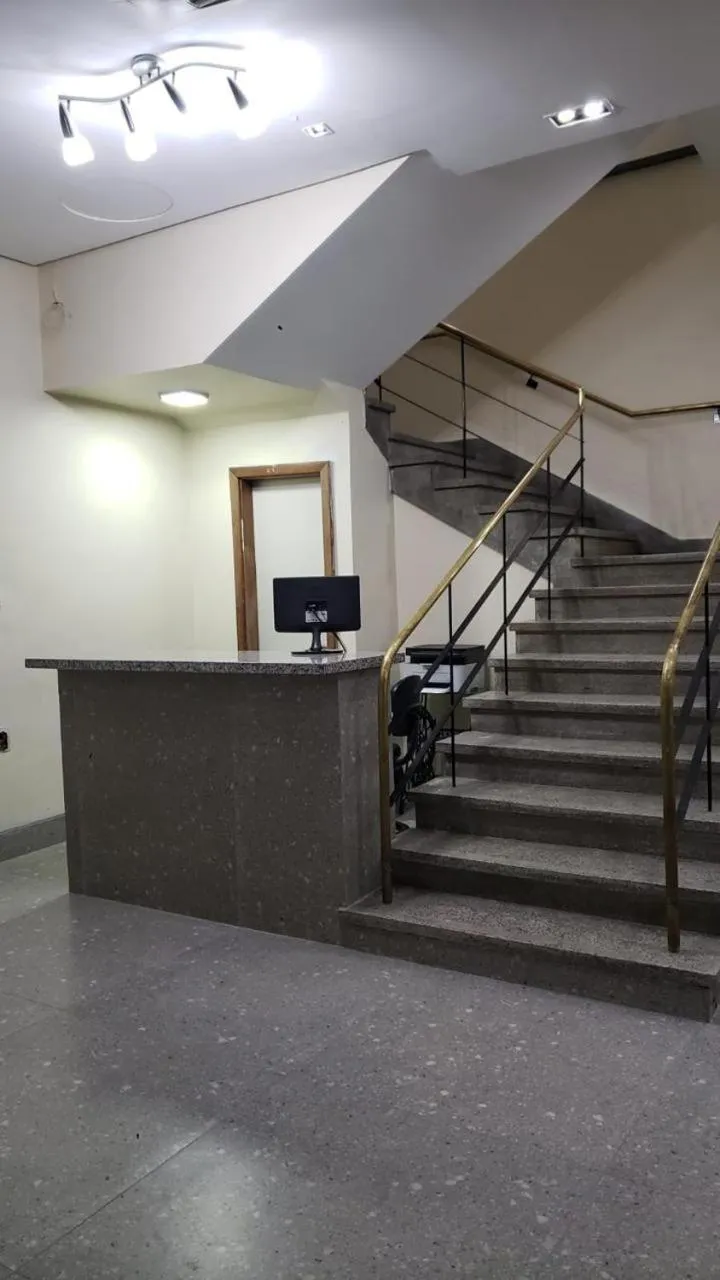 Lobby or reception in Hotel Porto Alegre