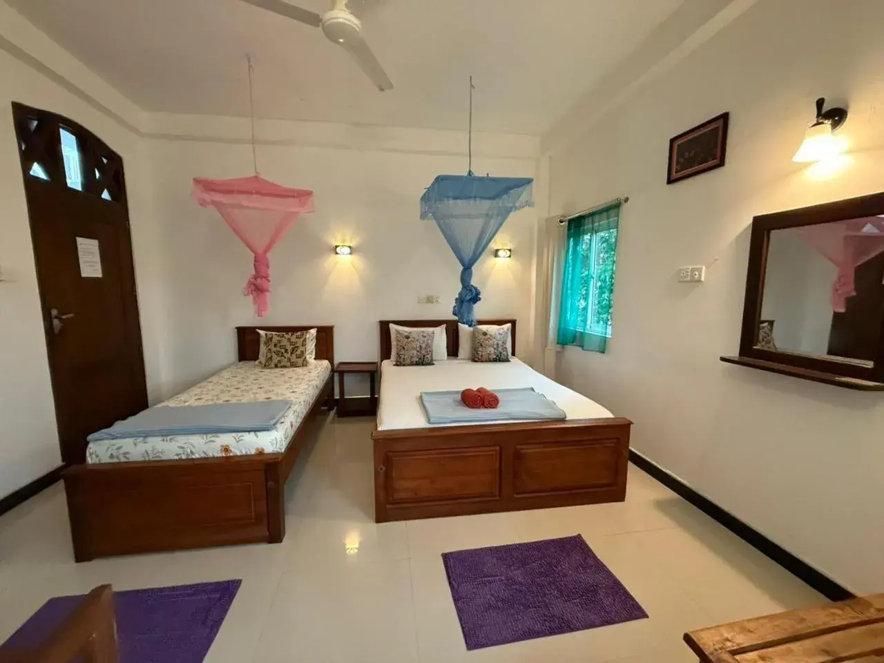 Deluxe Double Room with Balcony in Anna Tourist Inn Deluxe Double Room with Balcony in Anna Tourist Inn