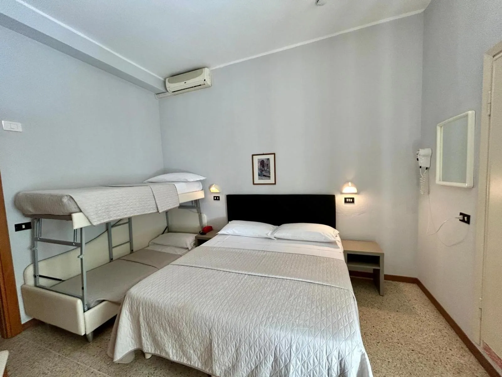 Bedroom, Bed in Hotel La Pergola