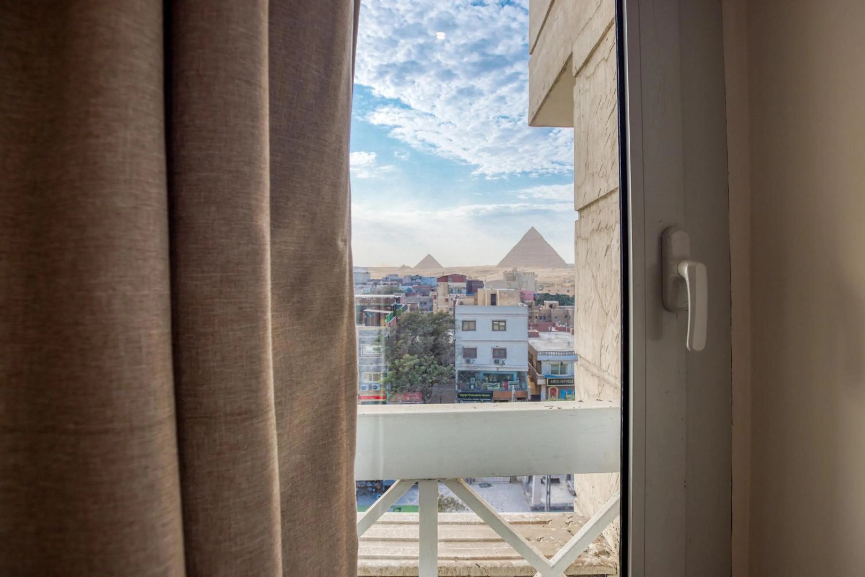 View (from property/room) in Galaxy Pyramids View INN