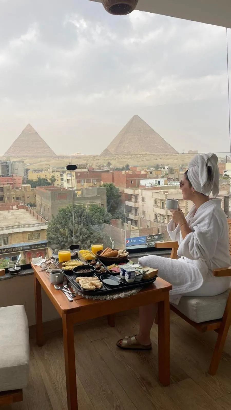 Day in Galaxy Pyramids View INN