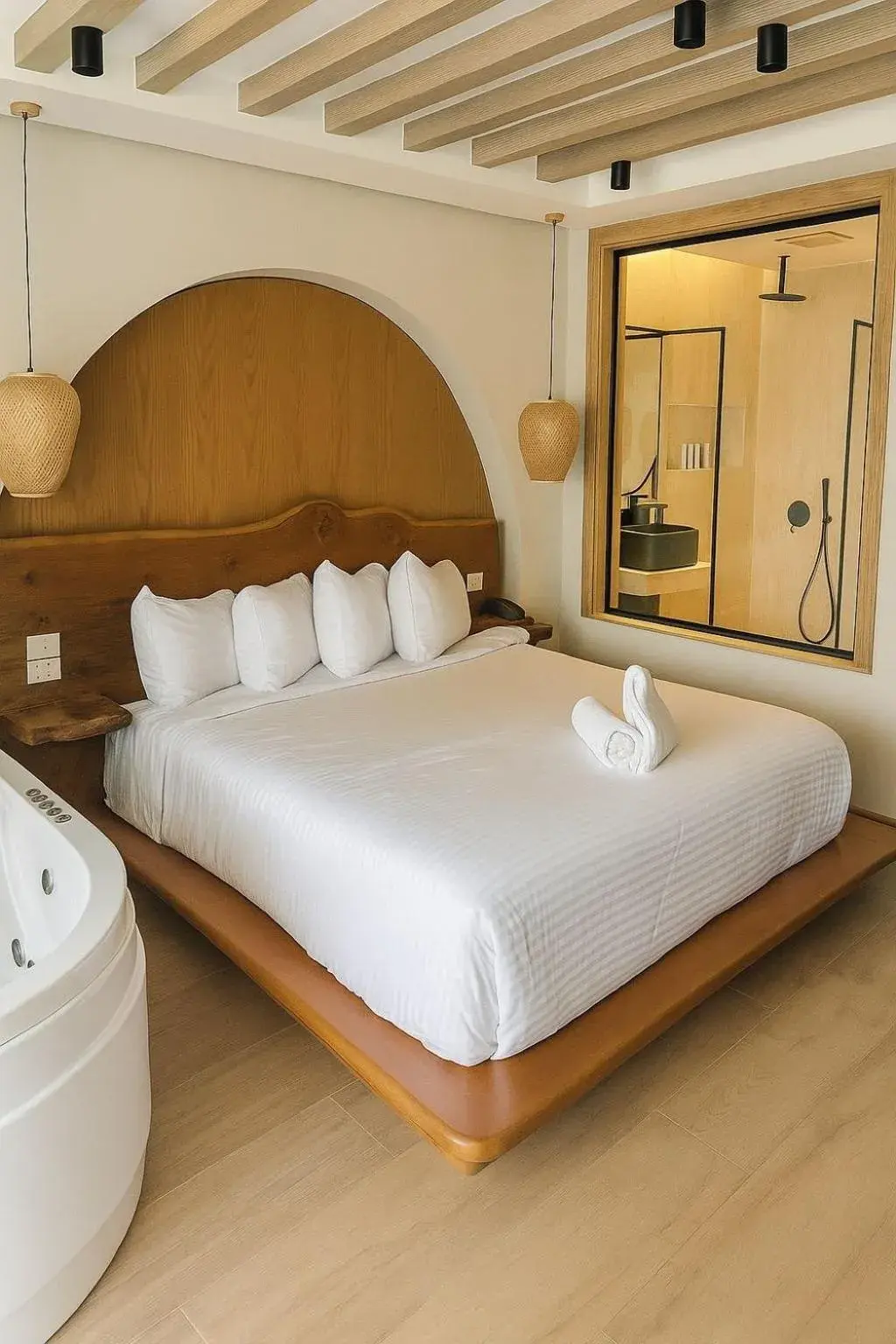 Studio with Spa Bath in Galaxy Pyramids View INN Studio with Spa Bath in Galaxy Pyramids View INN