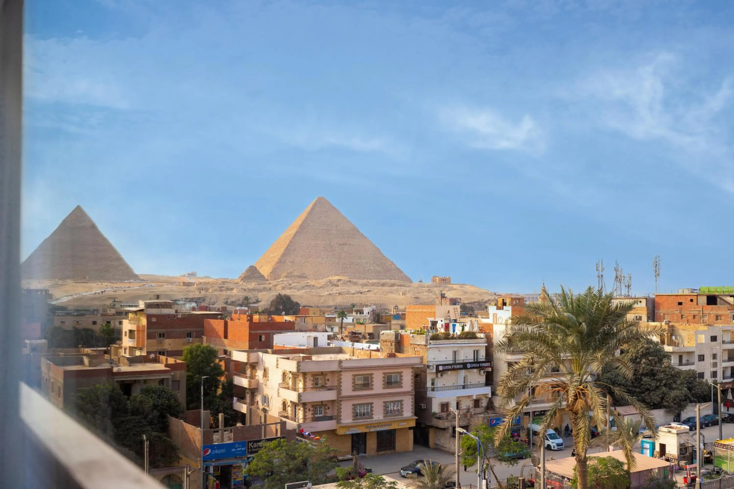 View (from property/room) in Galaxy Pyramids View INN