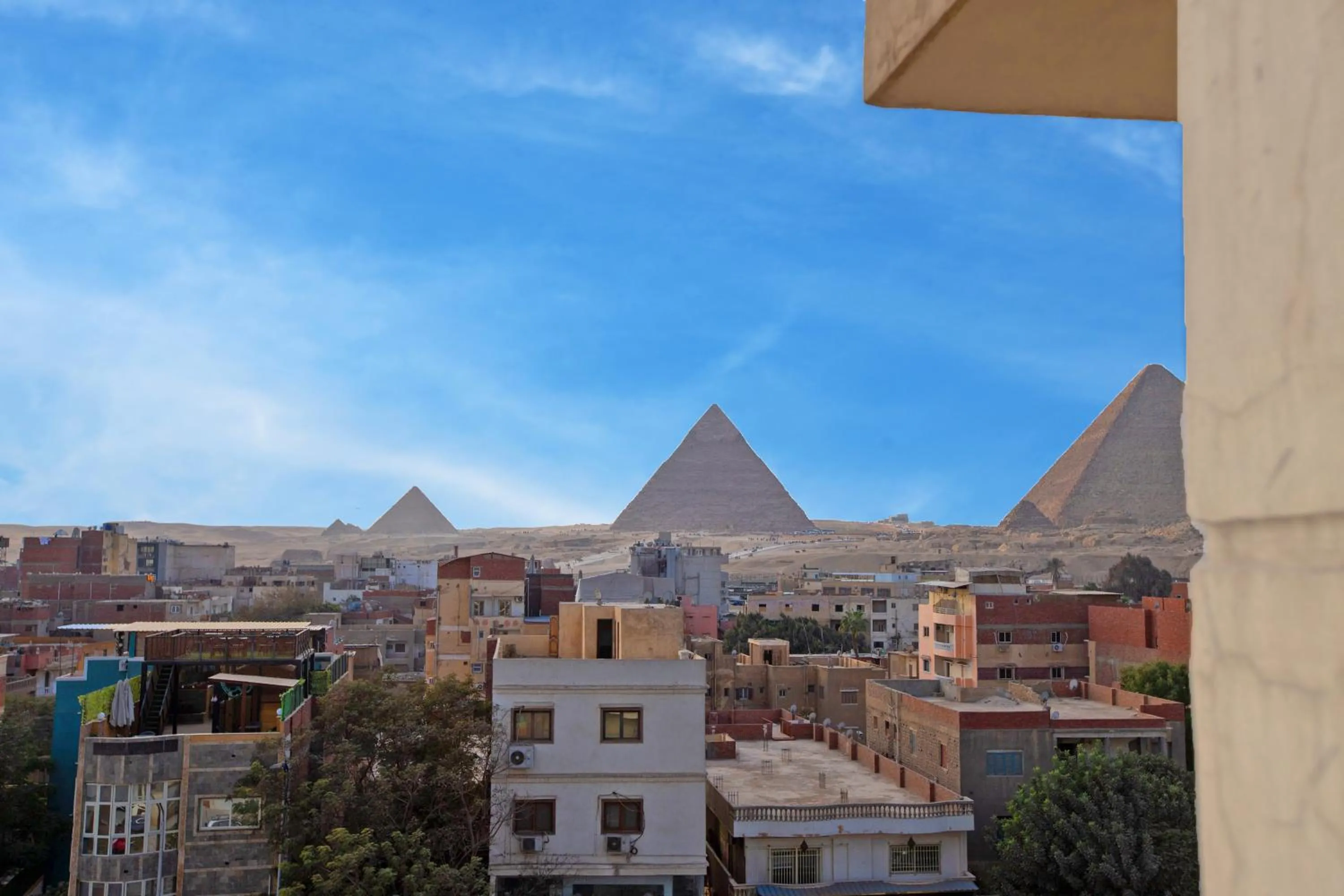 View (from property/room) in Galaxy Pyramids View INN