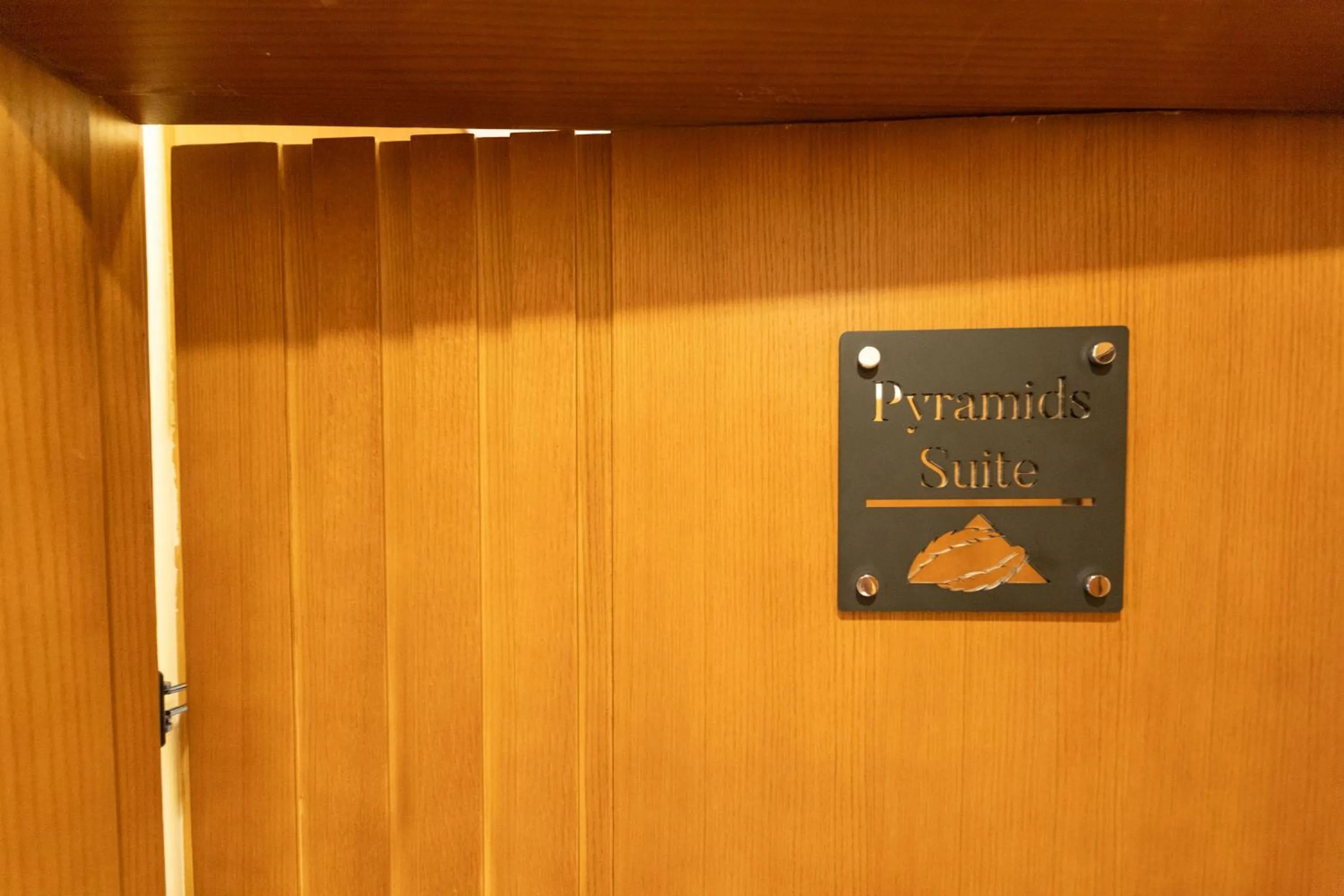 Property logo or sign in Galaxy Pyramids View INN