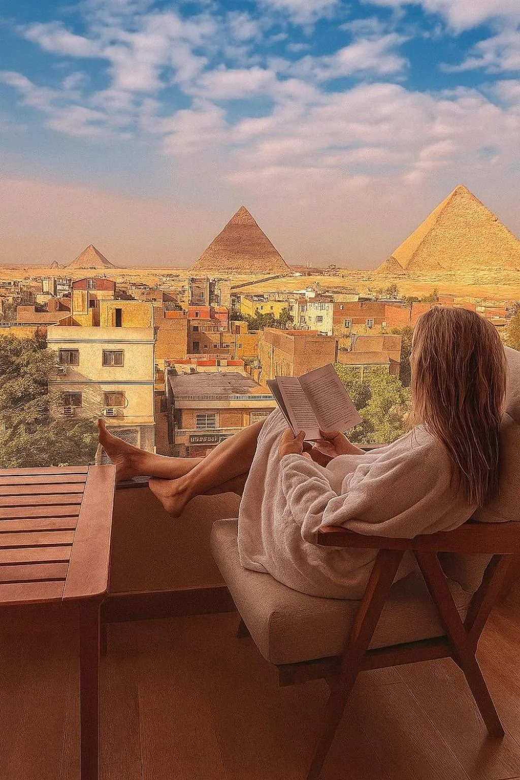 View (from property/room) in Galaxy Pyramids View INN