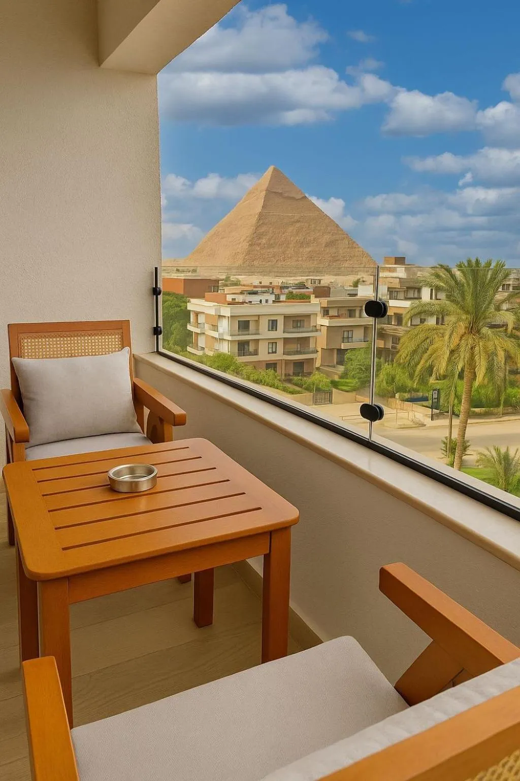 Day in Galaxy Pyramids View INN
