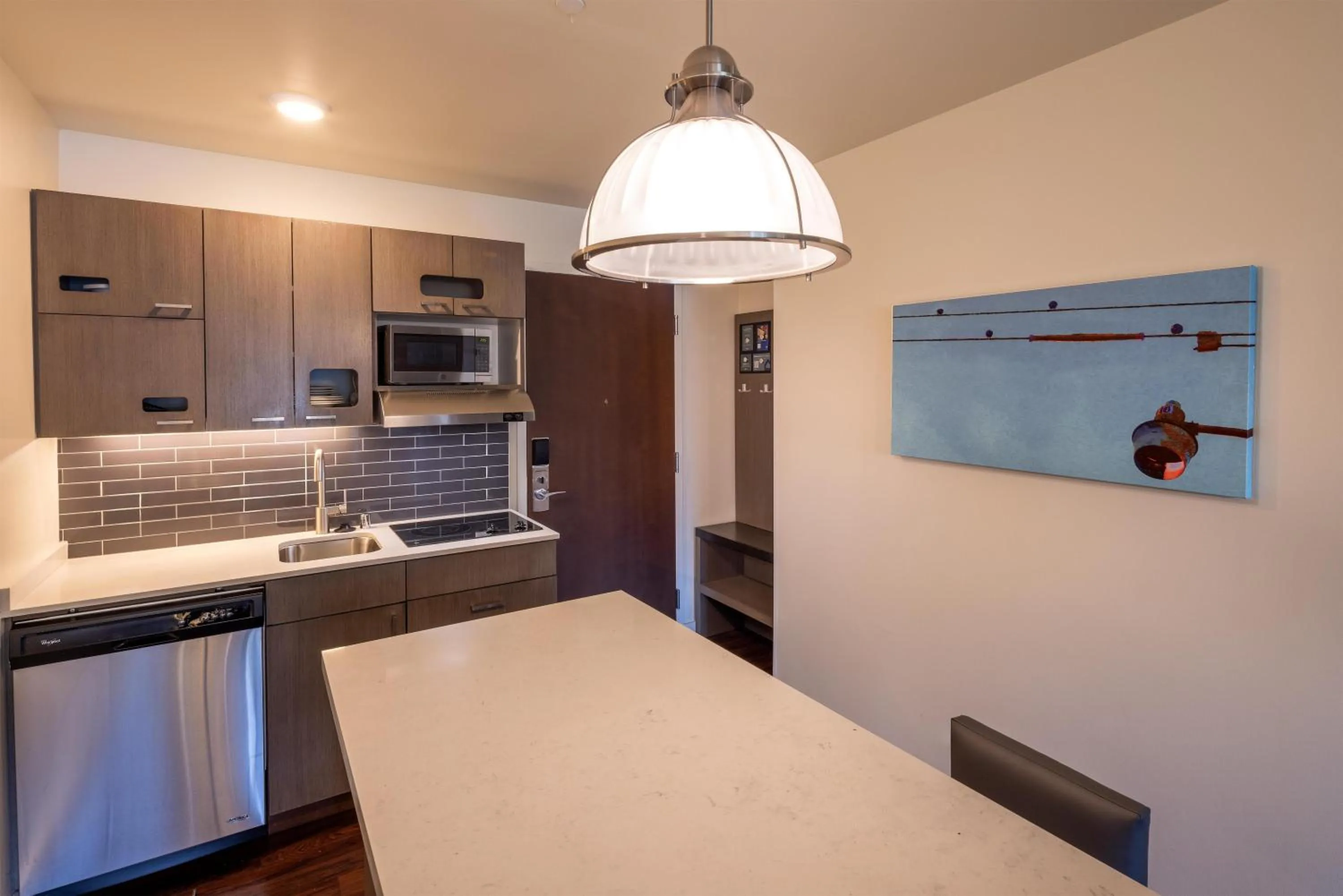 Kitchen or kitchenette in Hyatt House Seattle Downtown