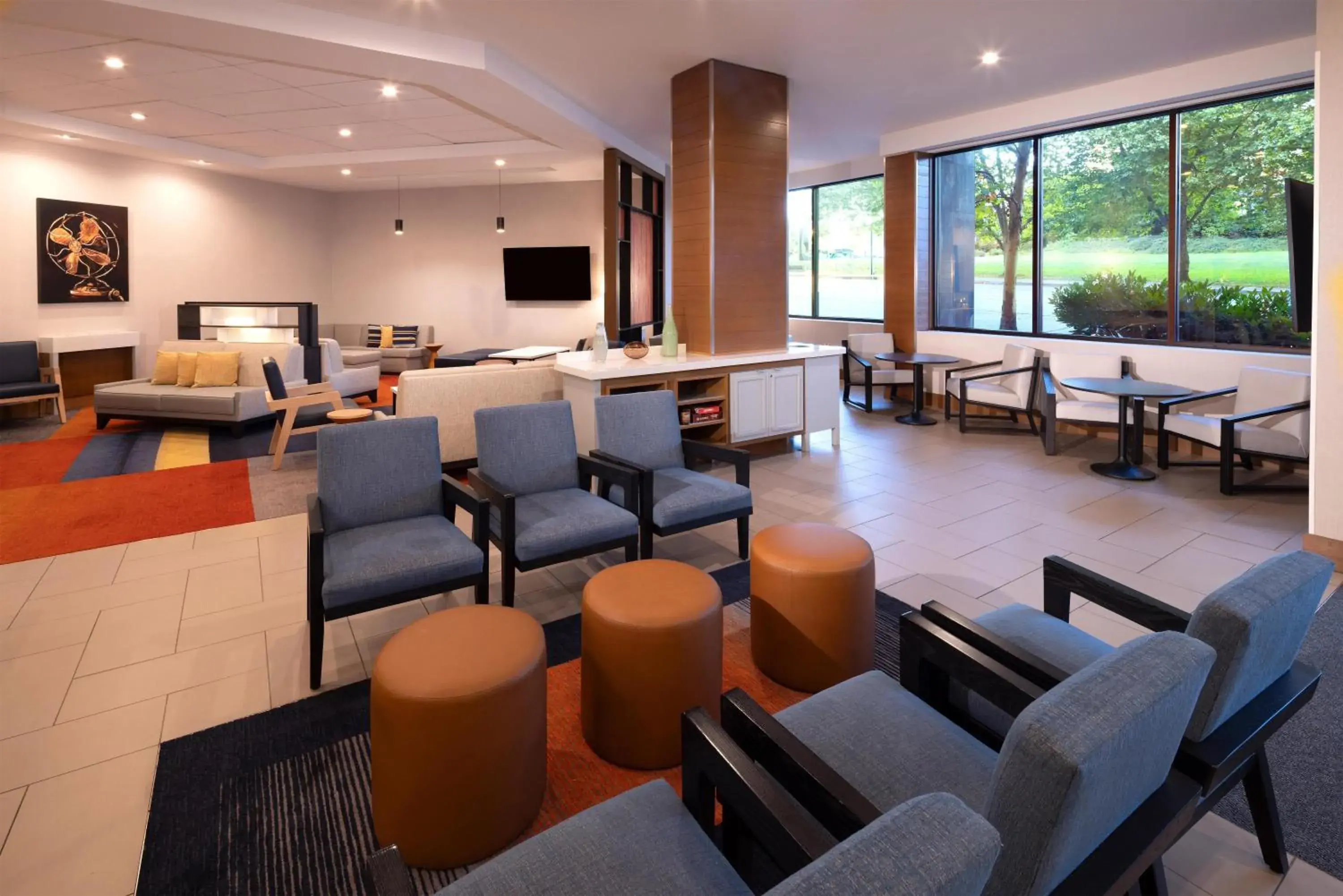 Lobby or reception in Hyatt House Seattle Downtown Lobby or reception in Hyatt House Seattle Downtown