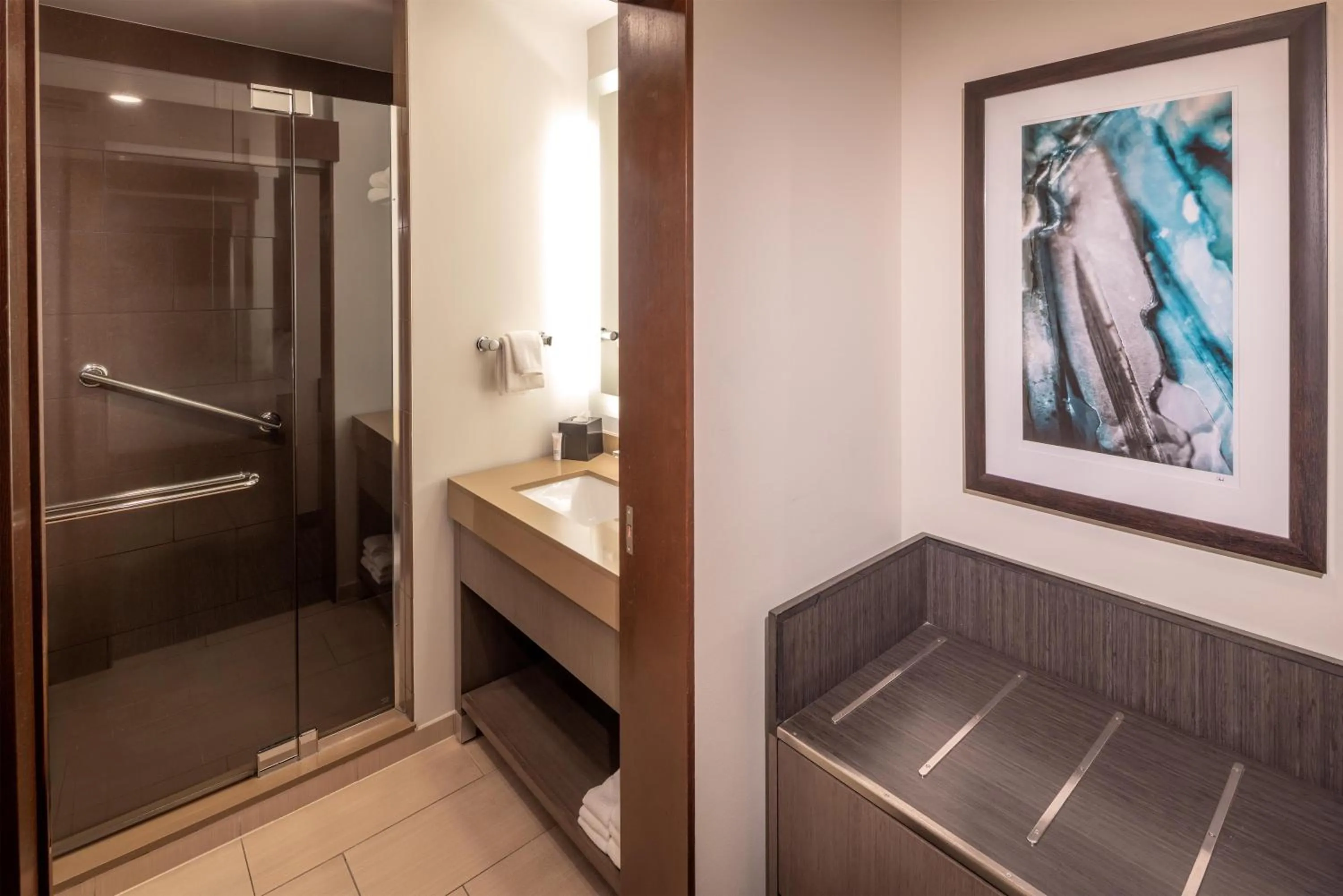 Bathroom in Hyatt House Seattle Downtown