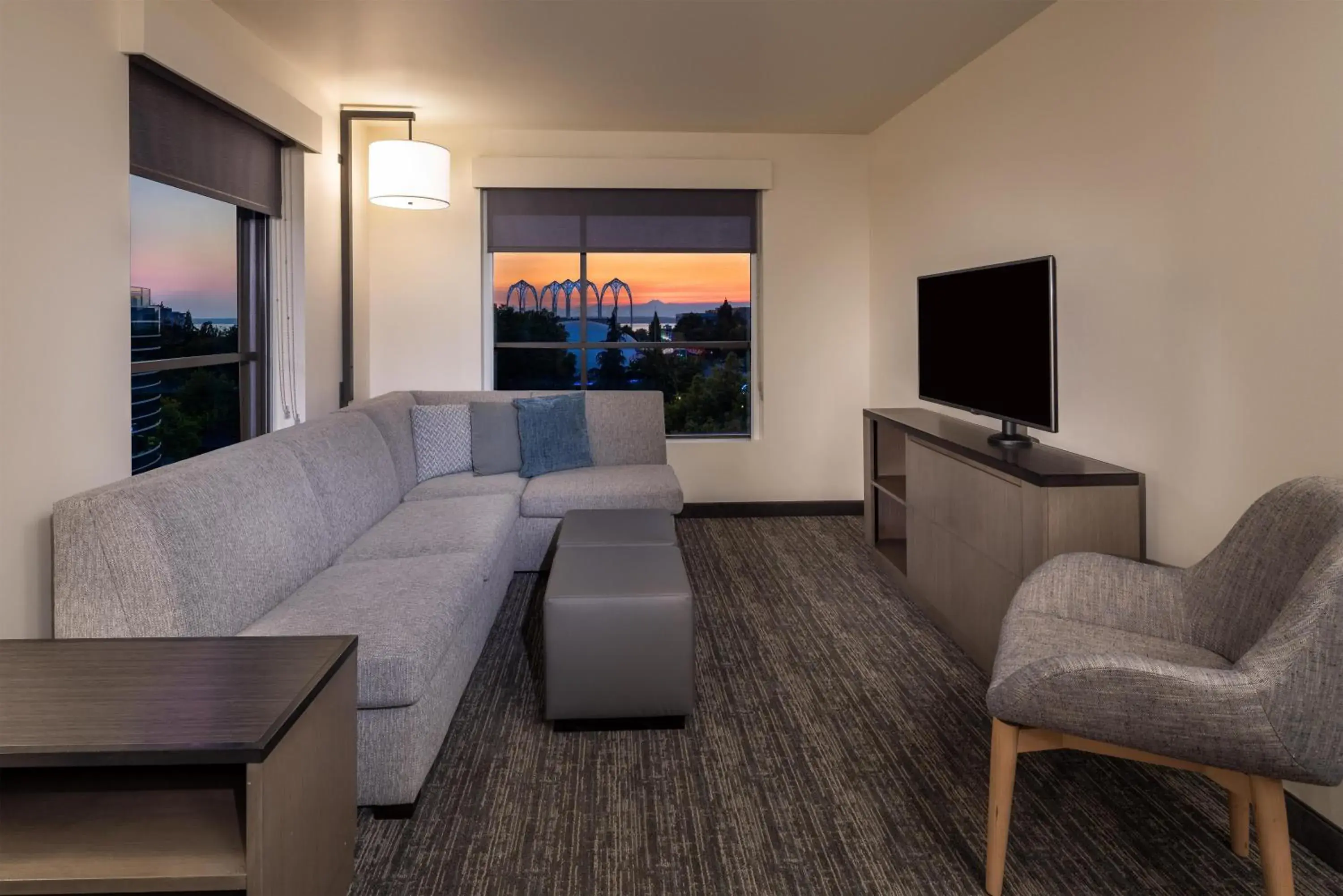 Photo of the whole room in Hyatt House Seattle Downtown Photo of the whole room in Hyatt House Seattle Downtown