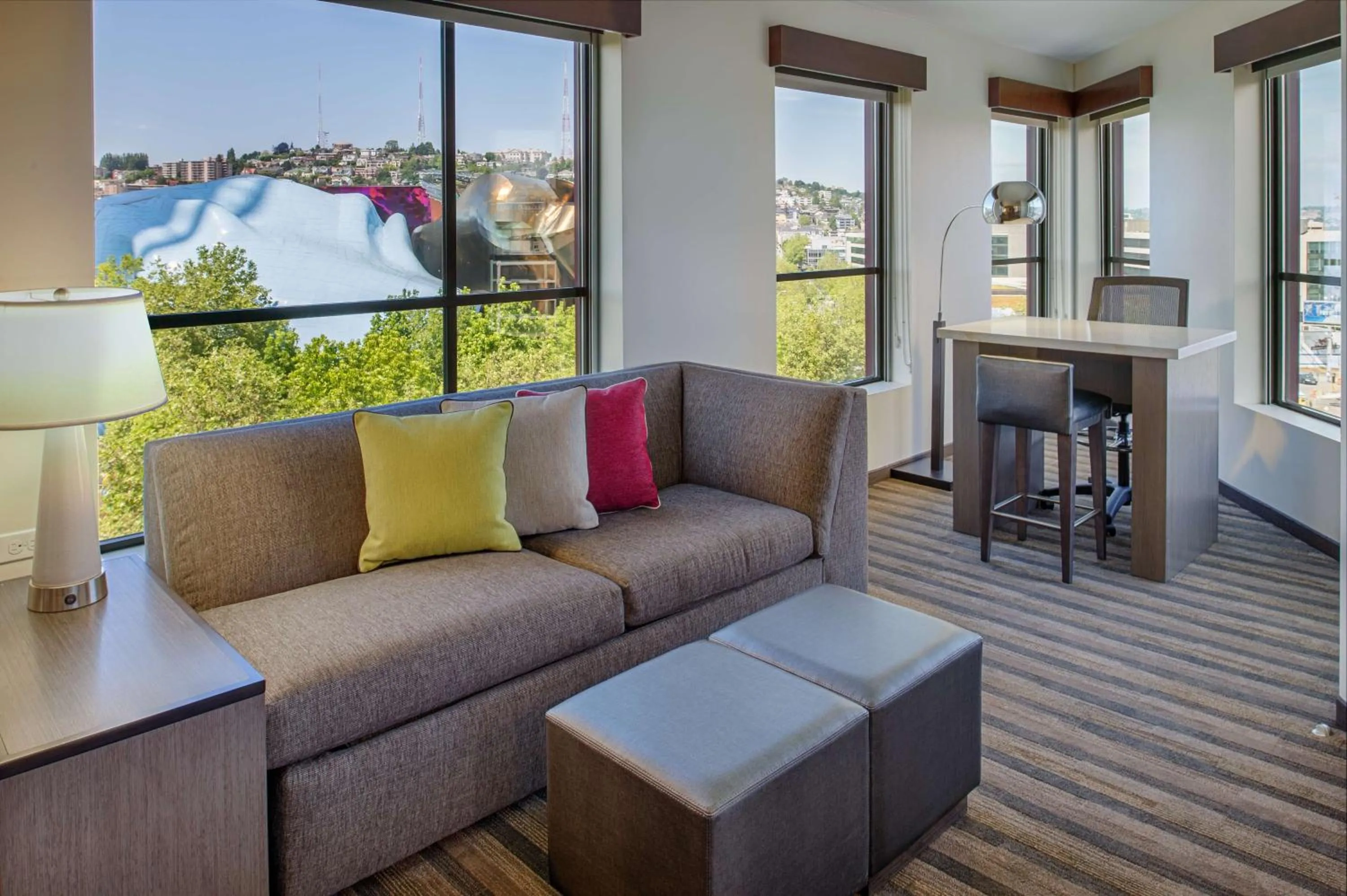 Bedroom in Hyatt House Seattle Downtown