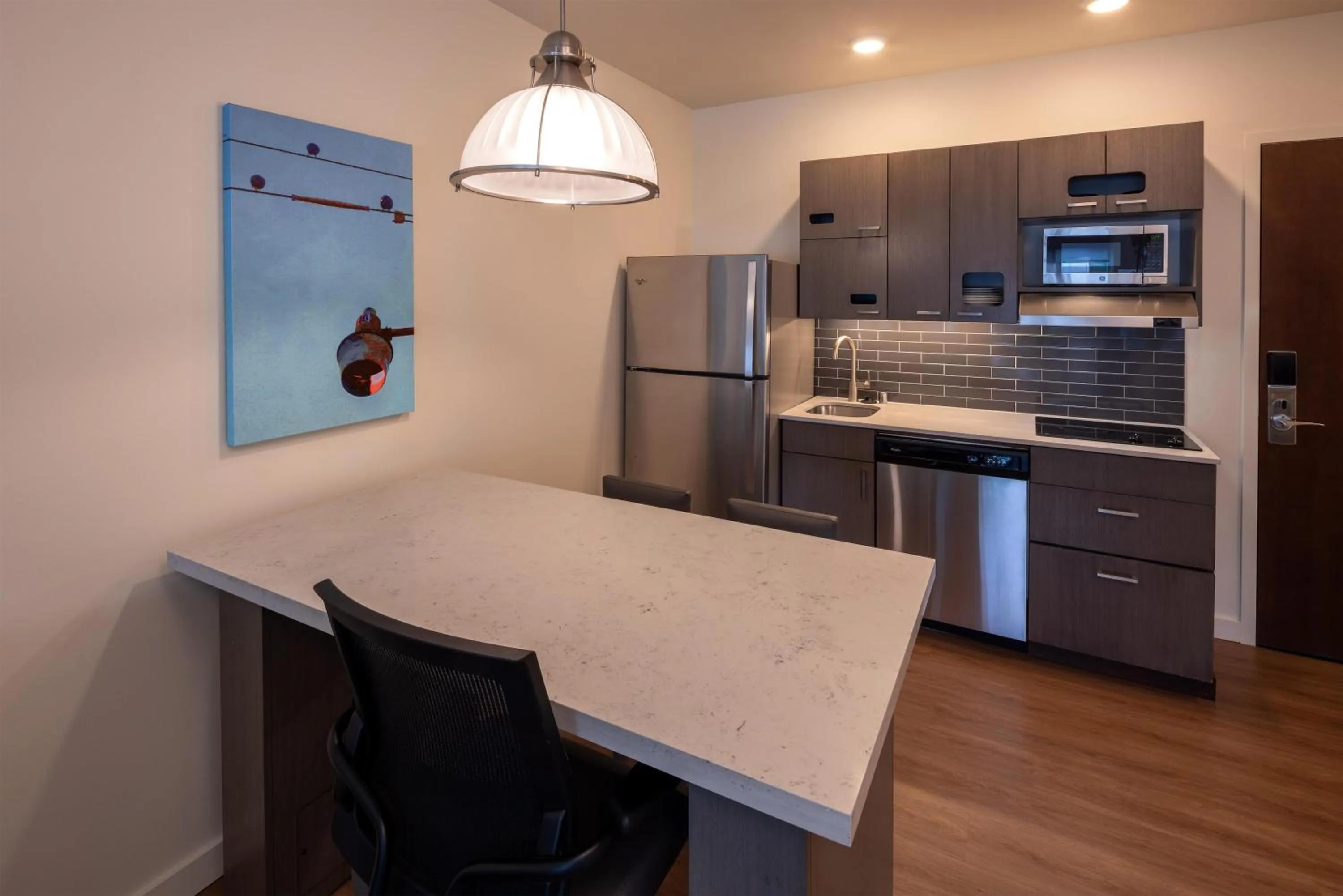 Kitchen or kitchenette in Hyatt House Seattle Downtown